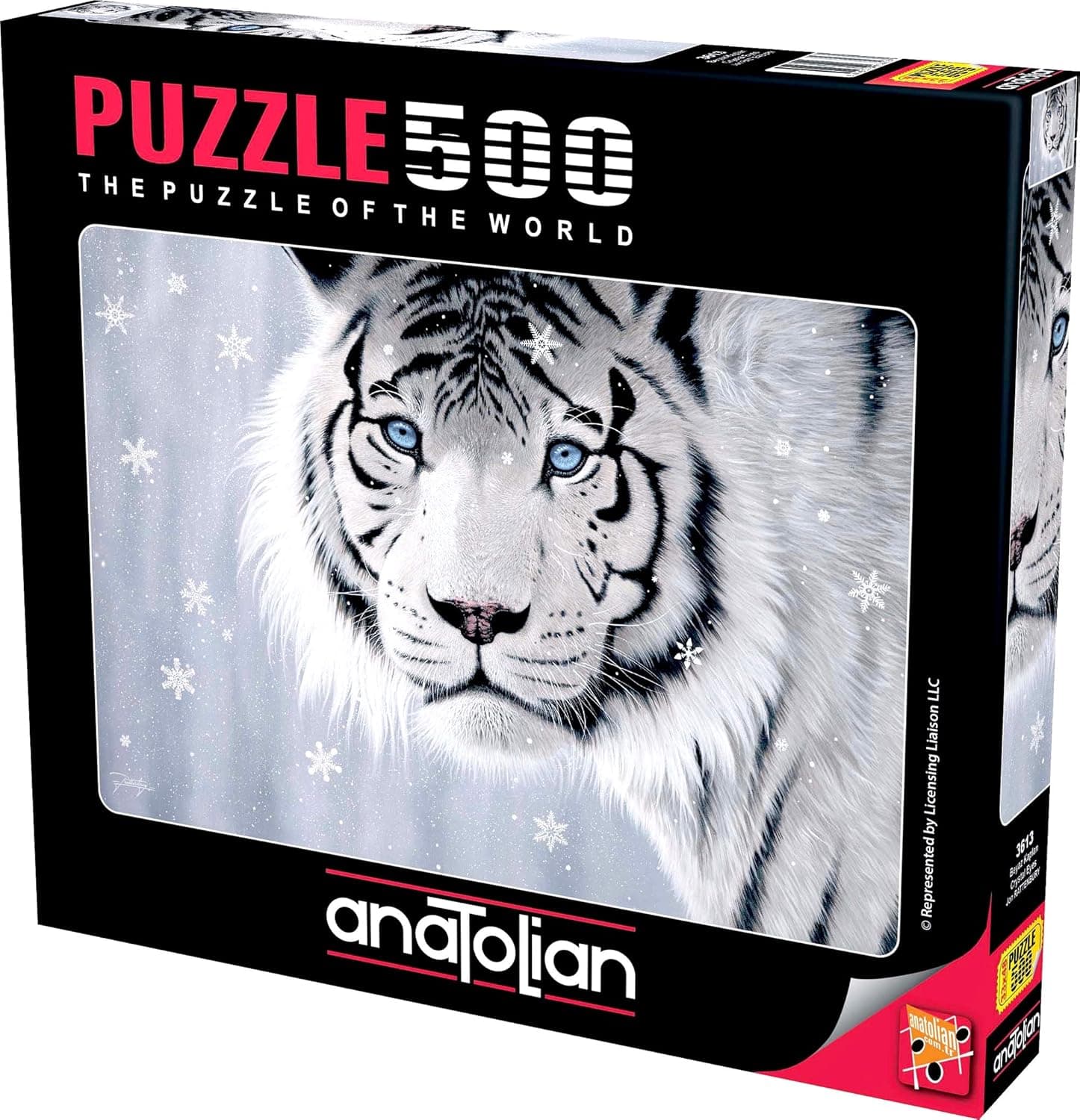 Anatolian Puzzle - Crystal Eyes, 500 Piece Jigsaw Puzzle, 3613, Brown/a (ANA3613)