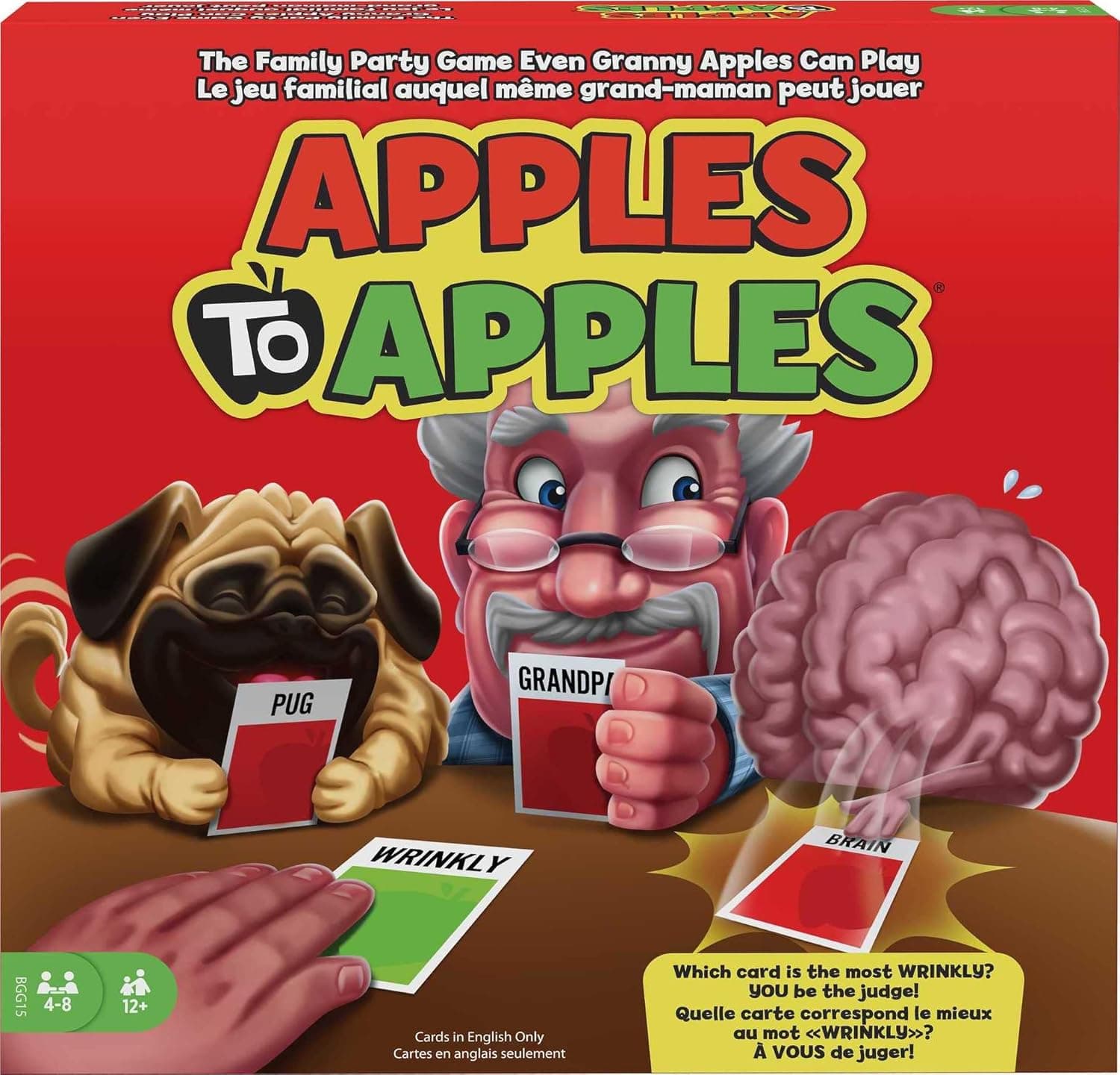 Apples to Apples Party in a Box Family Game with over 500 Cards