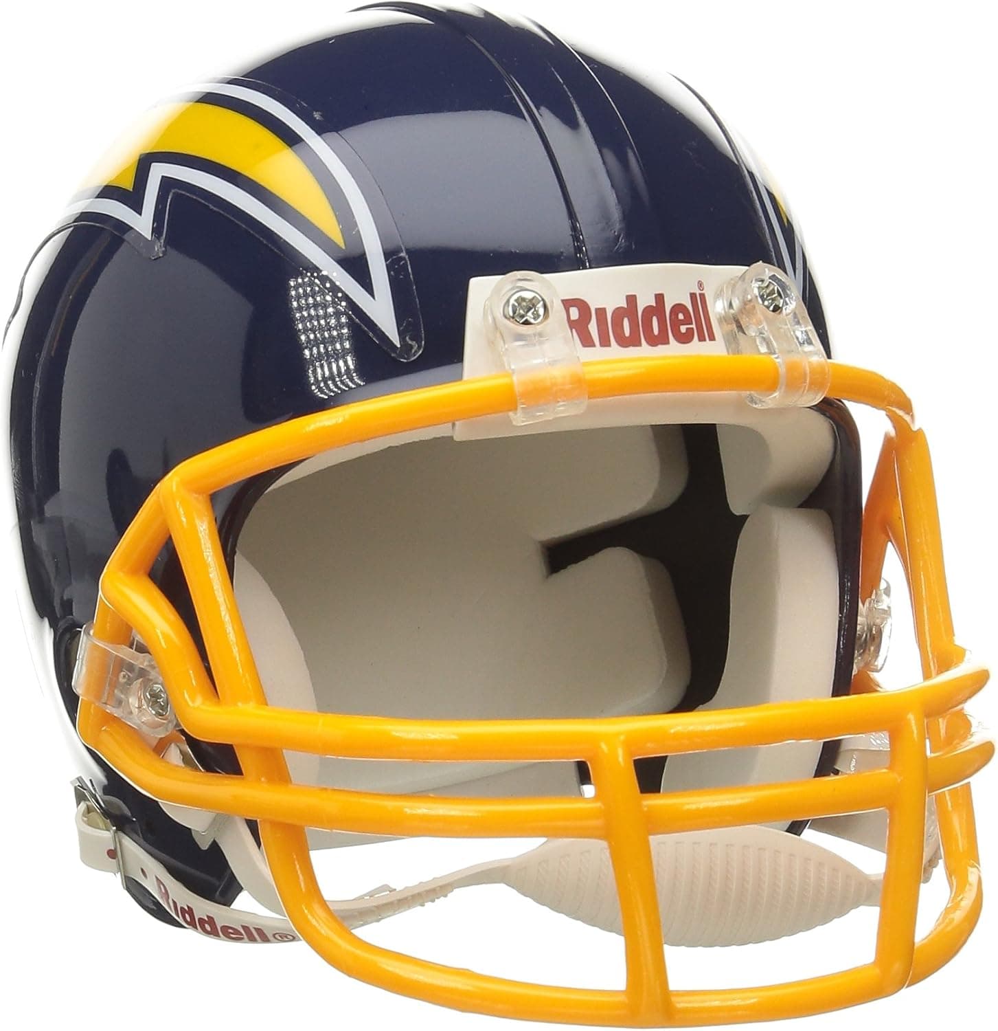 Hall of Fame Memorabilia Riddell San Diego Chargers Mini Replica Throwback Helmet