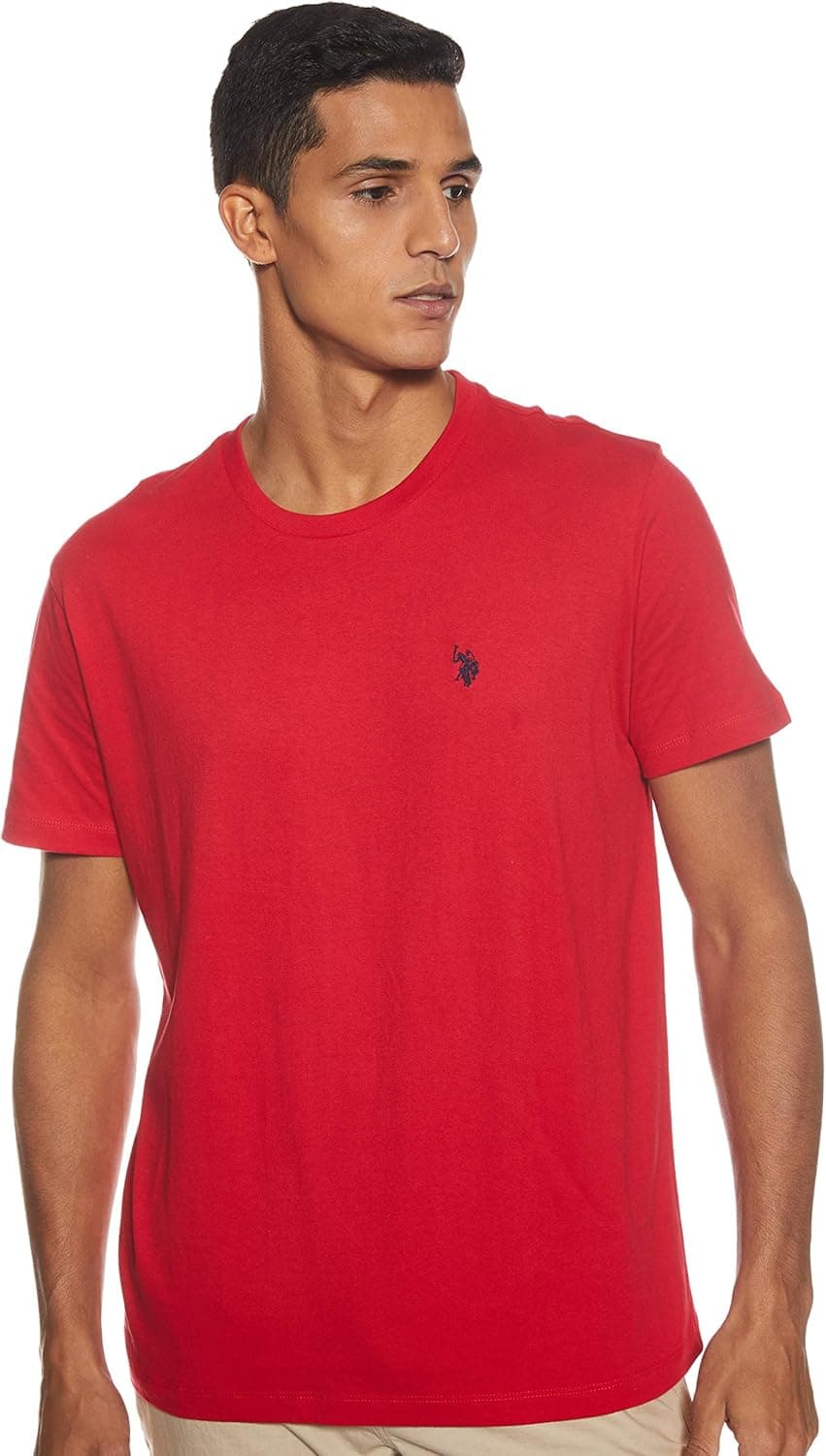 U.S. Polo Assn. Men's Crew Neck Small Pony T-Shirt