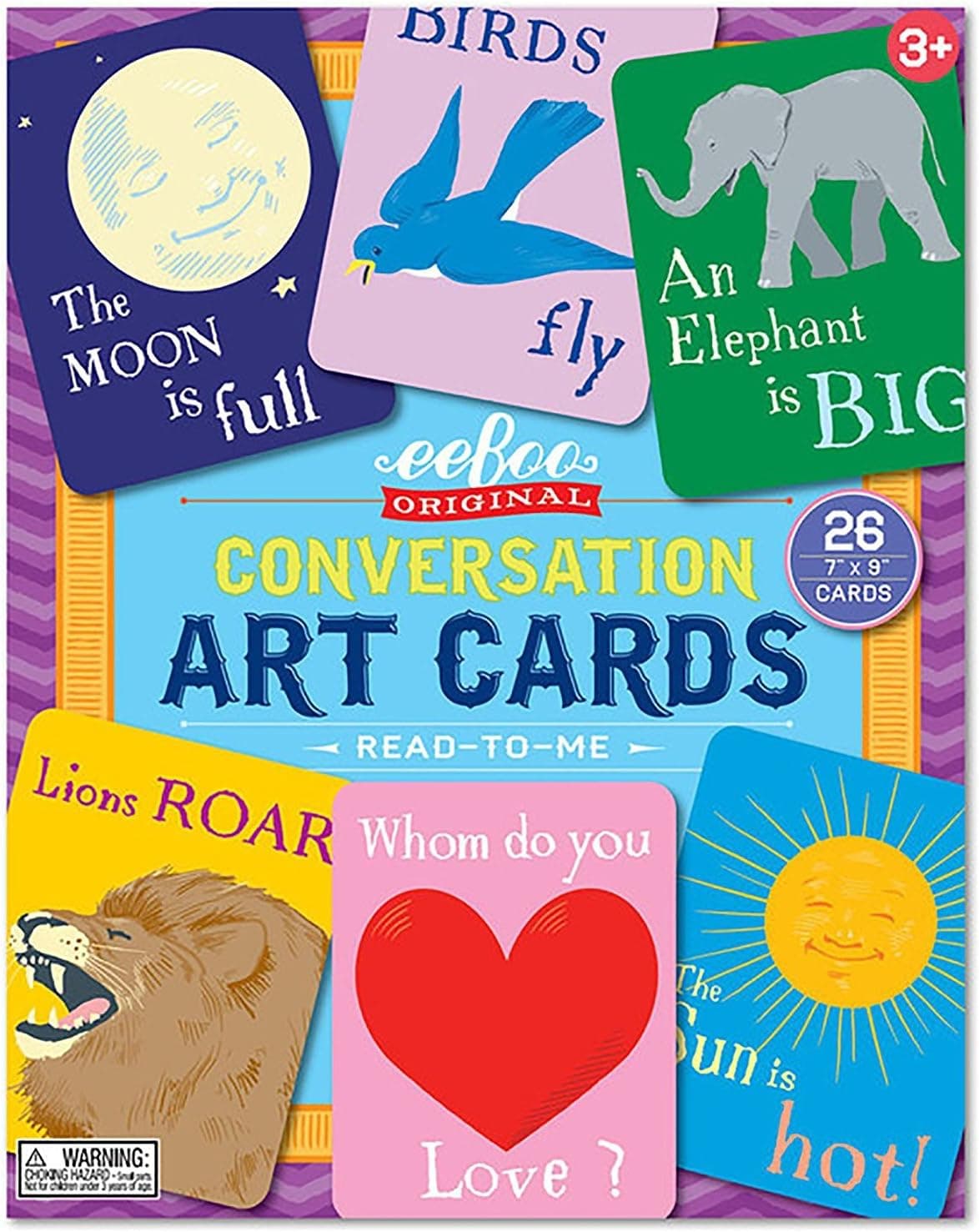 Read- To- Me Conversation Art Cards