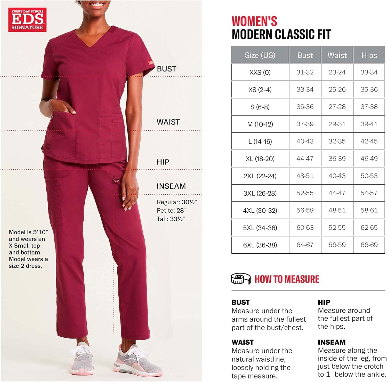 Dickies Women's Signature Mid Rise Drawstring Scrubs Cargo Pant