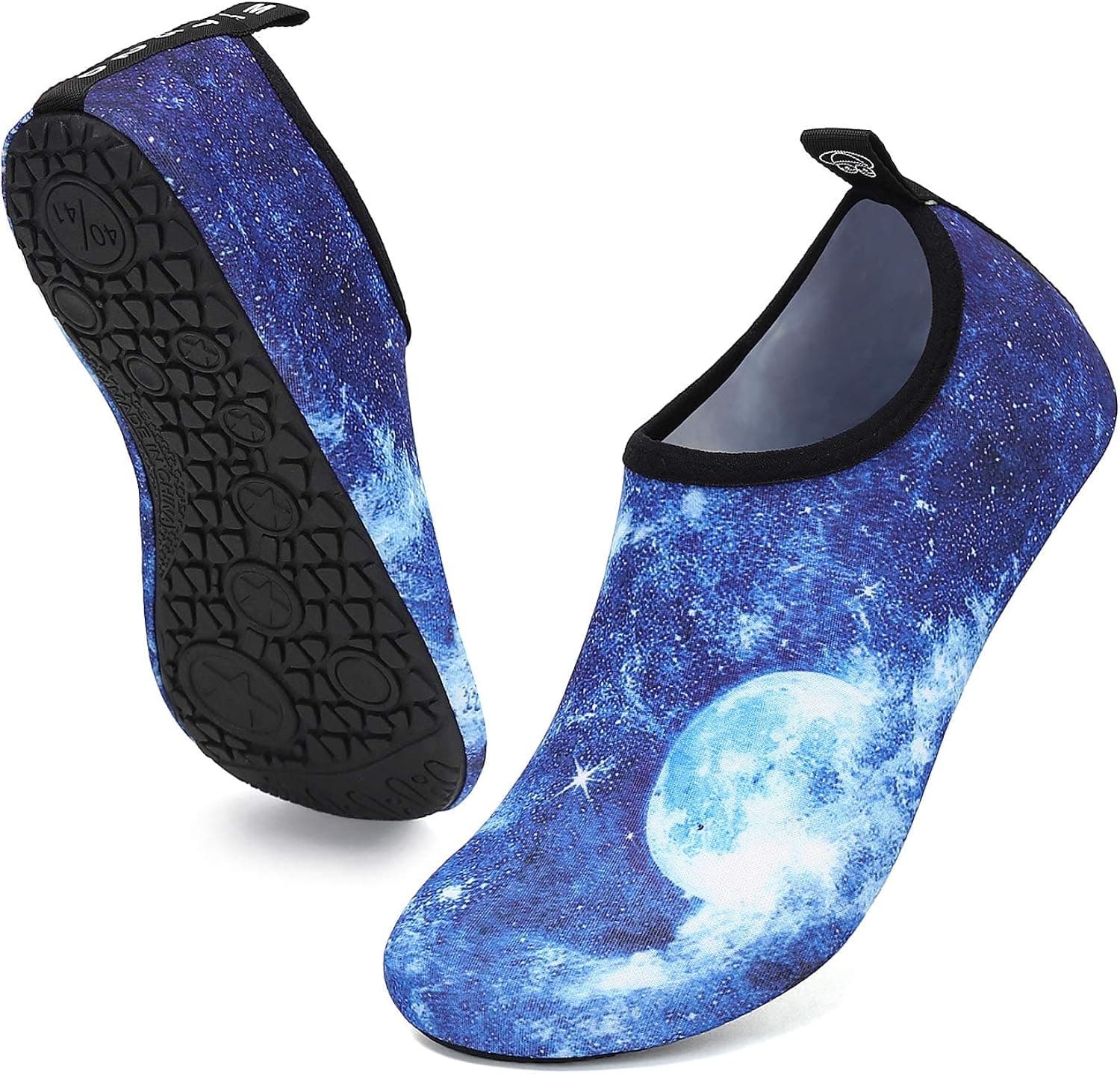 UBFEN Mens Womens Water Shoes Aqua Socks Quick Dry Barefoot Shoes for Yoga Swim Surf Pool Beach Walking Exercise