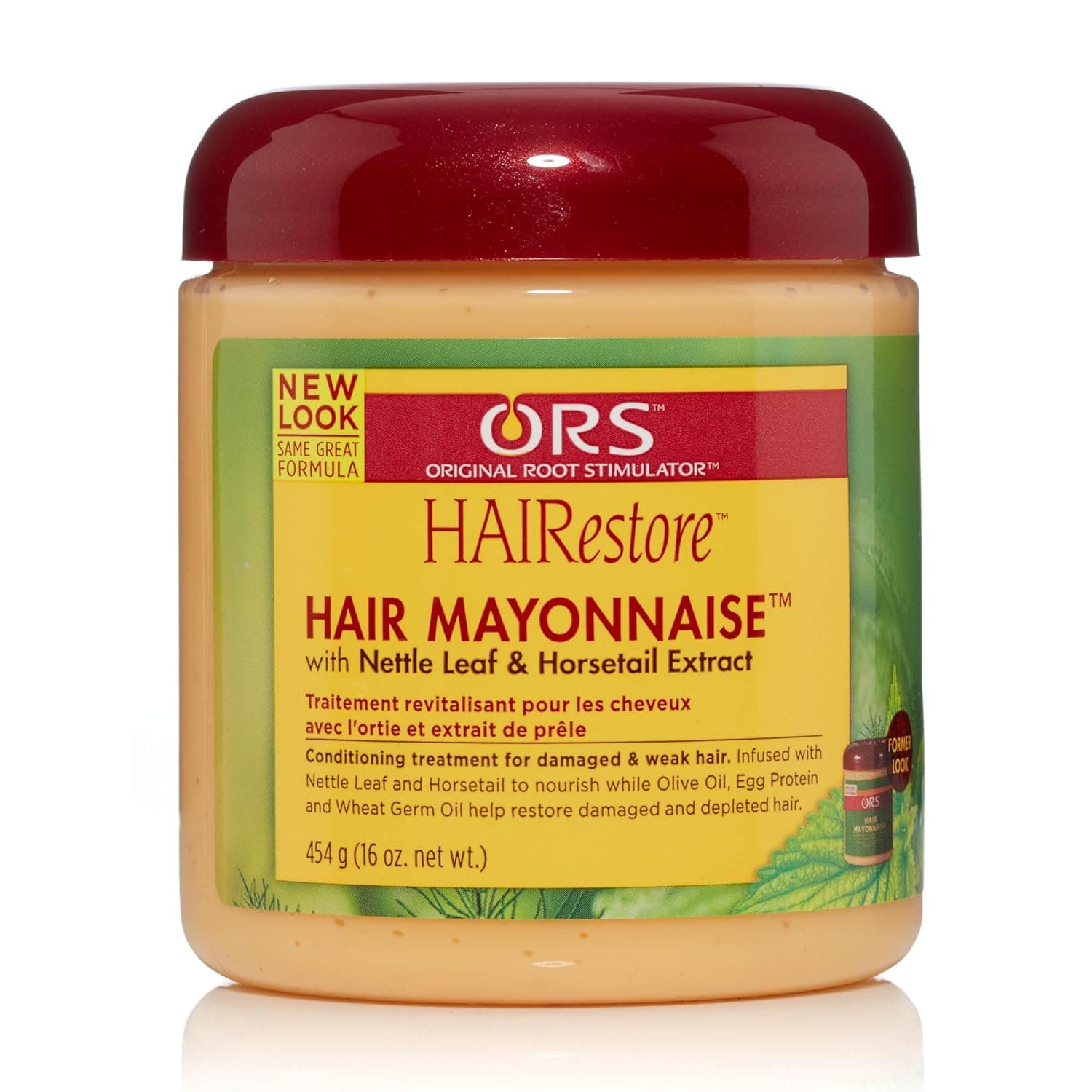 ORS HAIRestore Hair Mayonnaise with Nettle Leaf and Horsetail Extract 16 oz (Pack of 4)