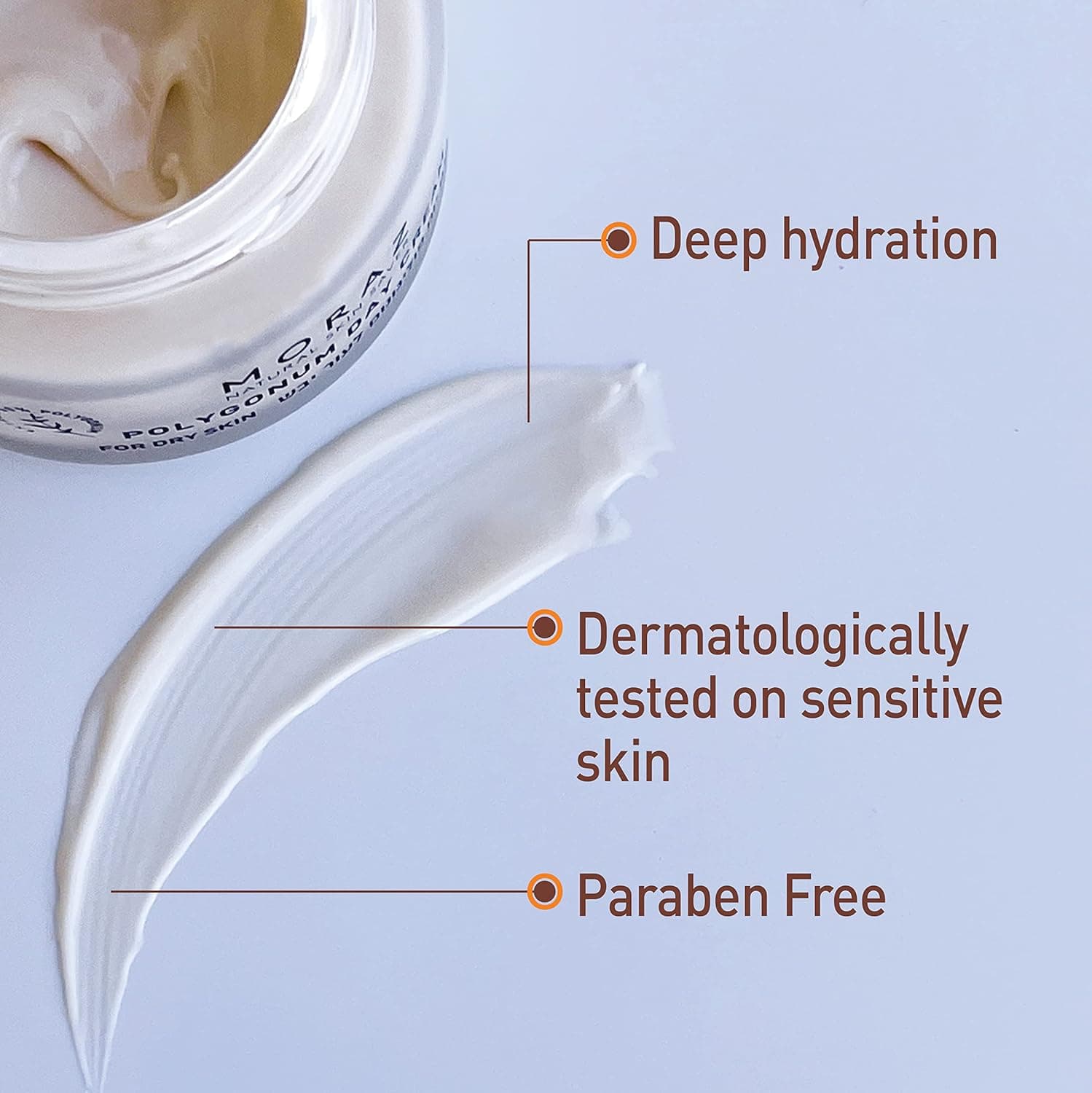 Moraz Day Moisturizer Face Cream - Vitamin C Face Moisturizer for Women & Men - Natural & Rejuvenating for Dry Skin - 1.7 Fl Oz