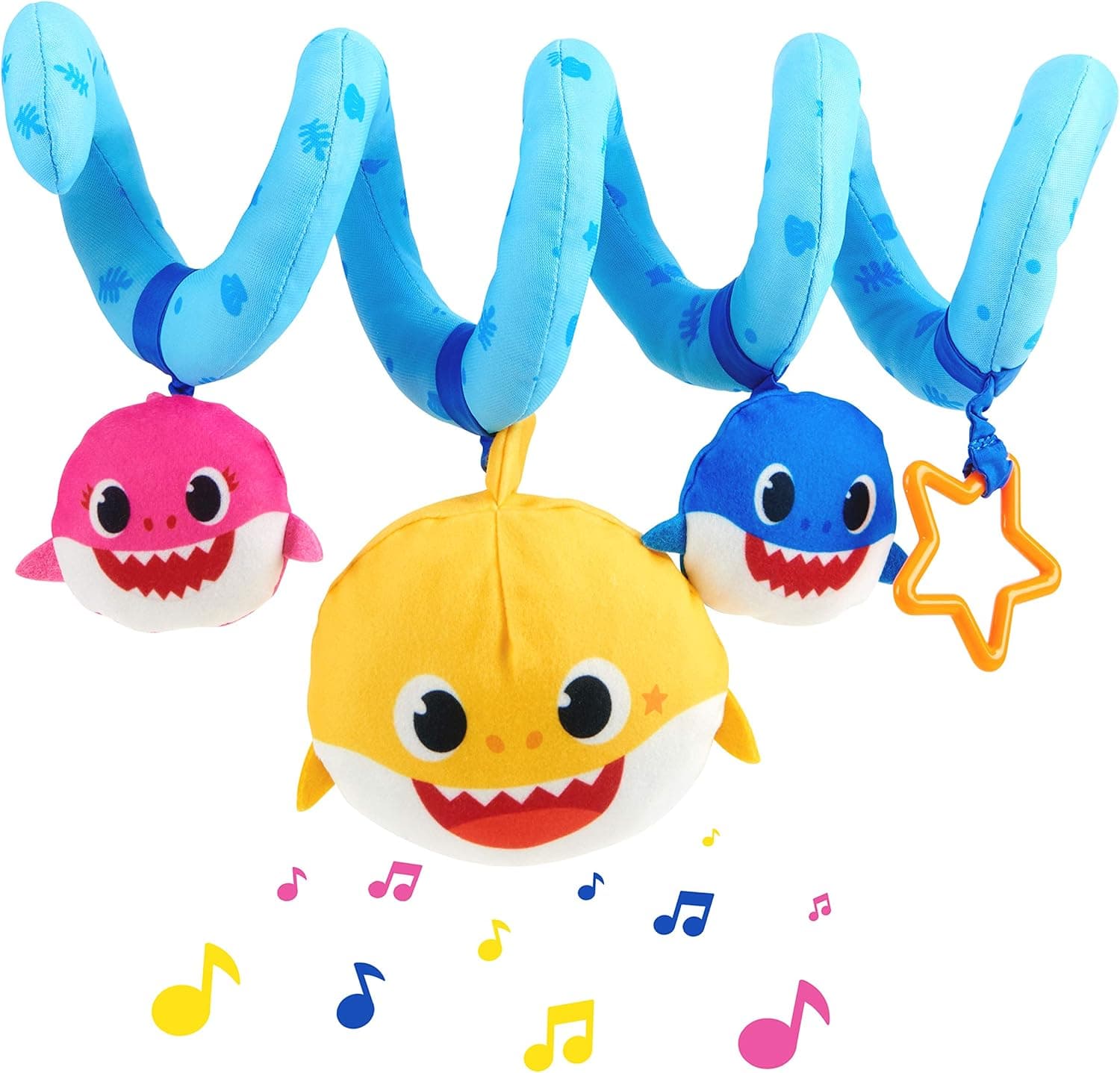 Baby Shark Official - Shake & Rattle Stroller Activity Toy