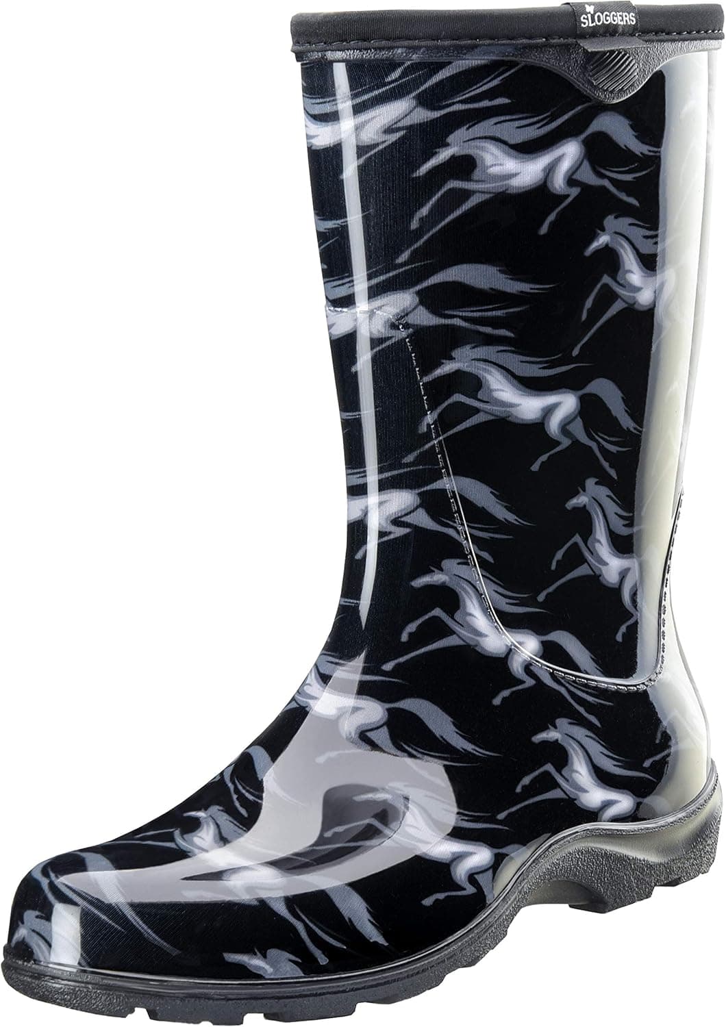 Sloggers Waterproof Garden Rain Boots for Women - Cute Mid-Calf Mud & Muck Boots with Premium Comfort Support Insole