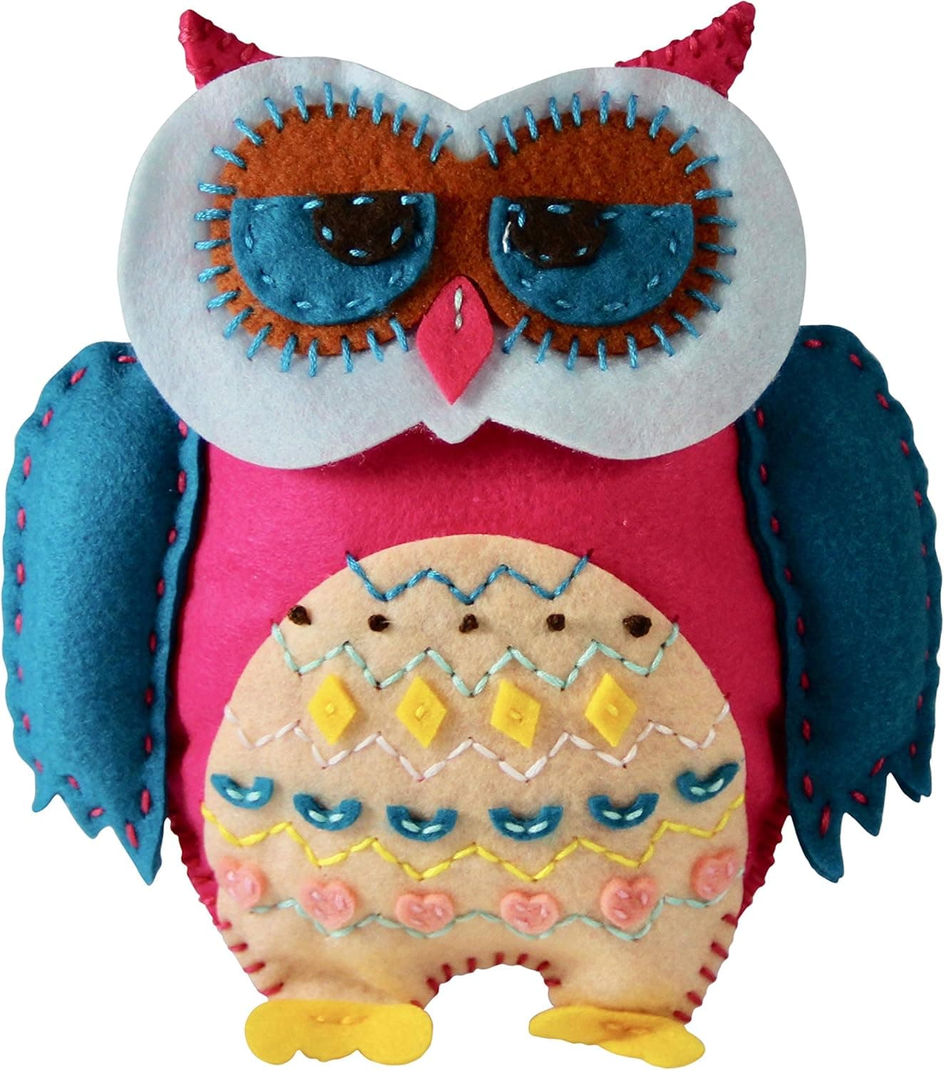 Art Craft Kits for Girls : Sewing Mini Kit for Kids, Wise Owl Project, Creative Fun and Educational Encouragement Your Child Will Love - Create A Lasting Memorable Experience to Cherish