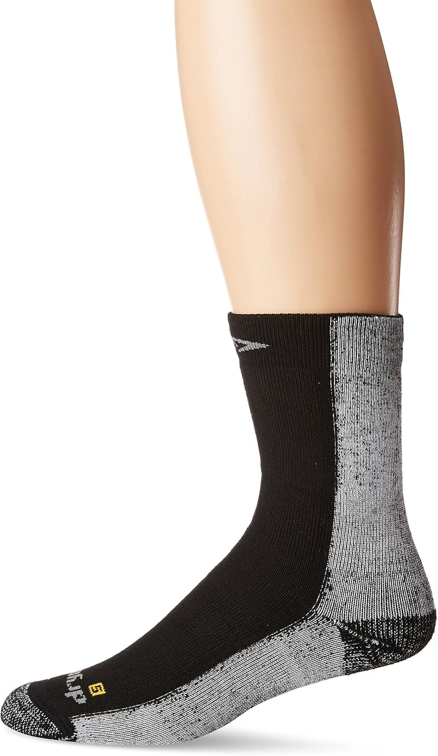 Drymax Run Cold Weather Crew Sock - Black X-Large