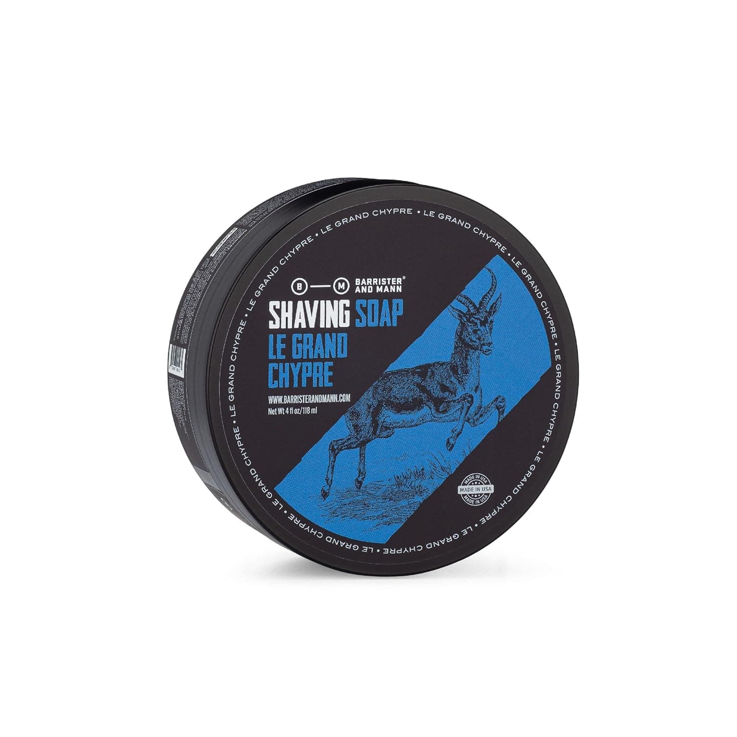 Barrister and Mann Shaving Soap (Le Grand Chypre - Bergamot, Lime, Labdanum, Oakmoss, and Patchouli)