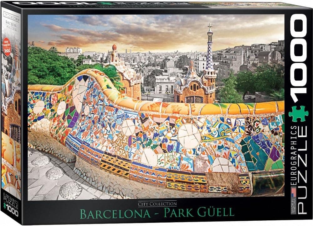 EuroGraphics Barcelona Puzzle (1000 Piece), 1000 Piece Puzzle