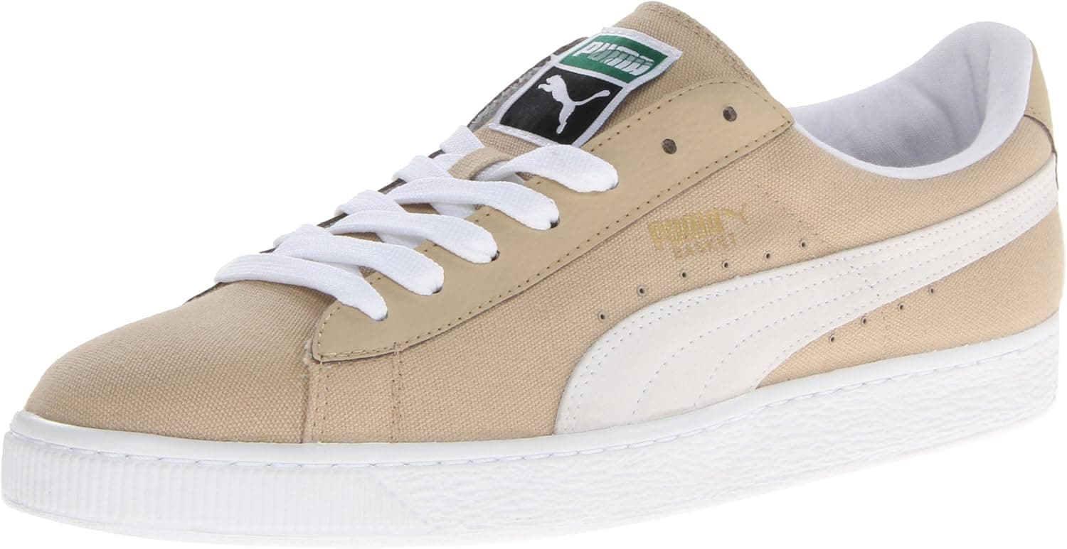 PUMA Men's Basket Classic Canvas Sneaker