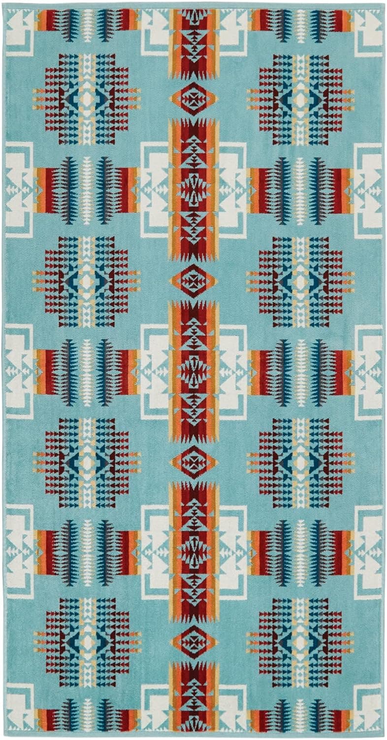 Pendleton Bath Towel, Aqua