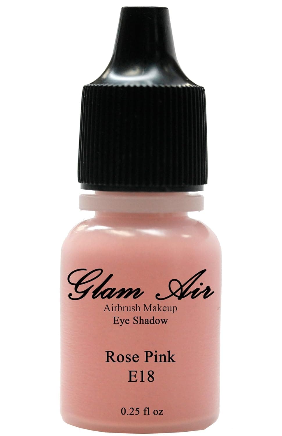 Glam Air Airbrushsh Eye Shadow Colors Water-based 0.25 Fl. Oz. Bottles of Eyeshadow(Choose Your Colors From Menu) (E18- ROSE PINK)