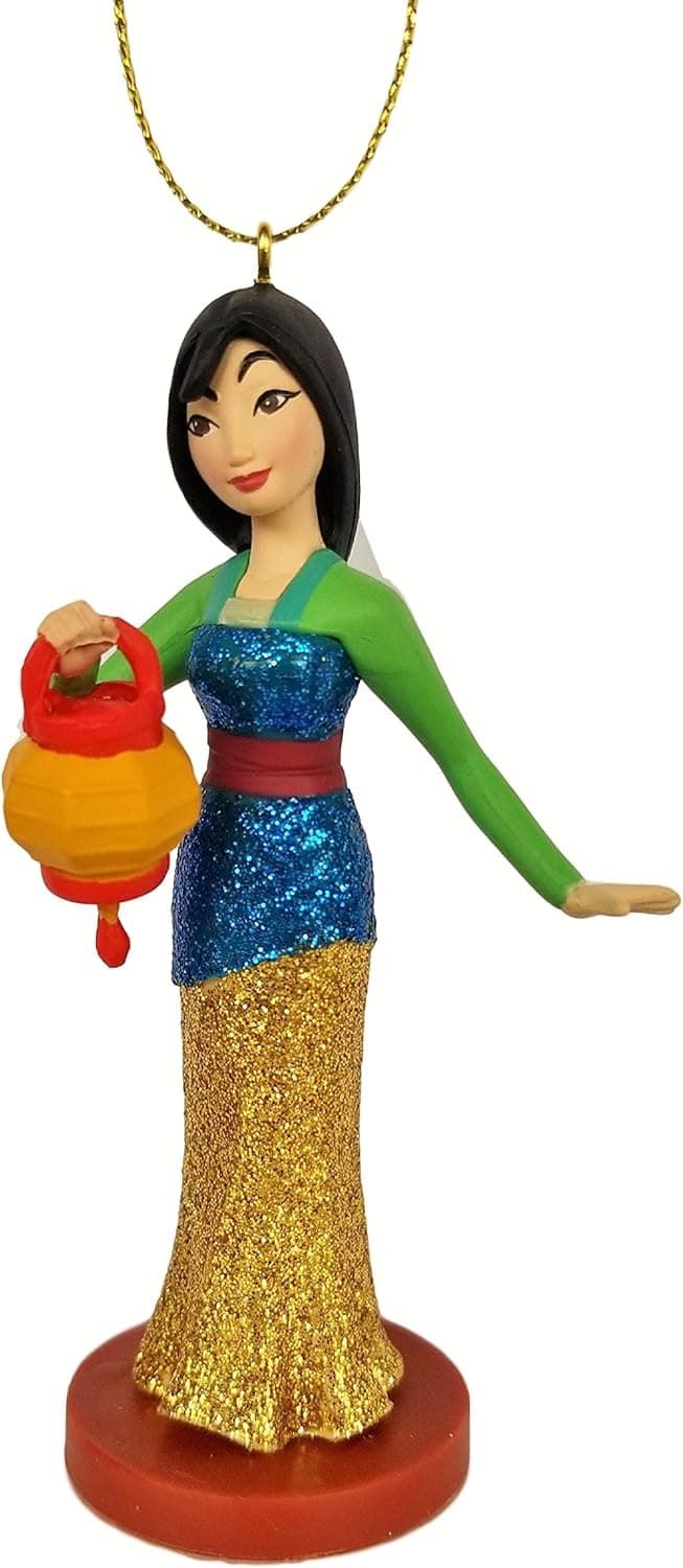 Mulan - in Traditional Dress Princess Figurine Holiday Christmas Tree Ornament - Limited Availability - New for 2018