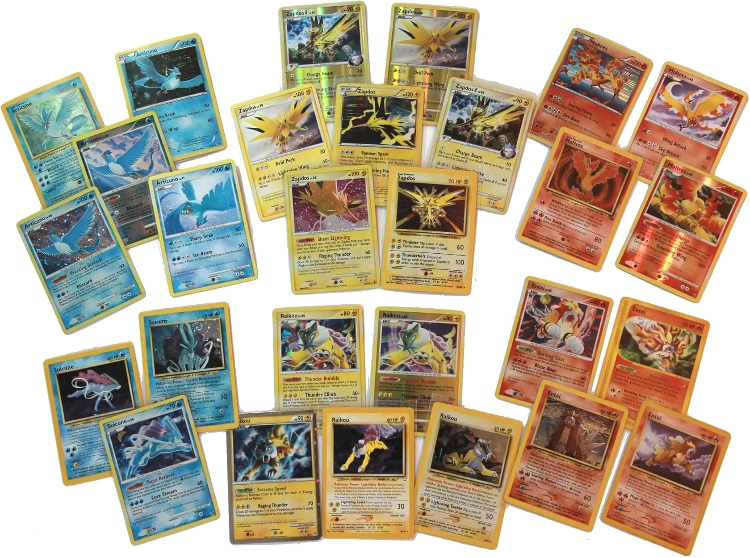 Pokémon Legendary with Rares, Holos, Eevee, Delta Species & More: 60 Cards!