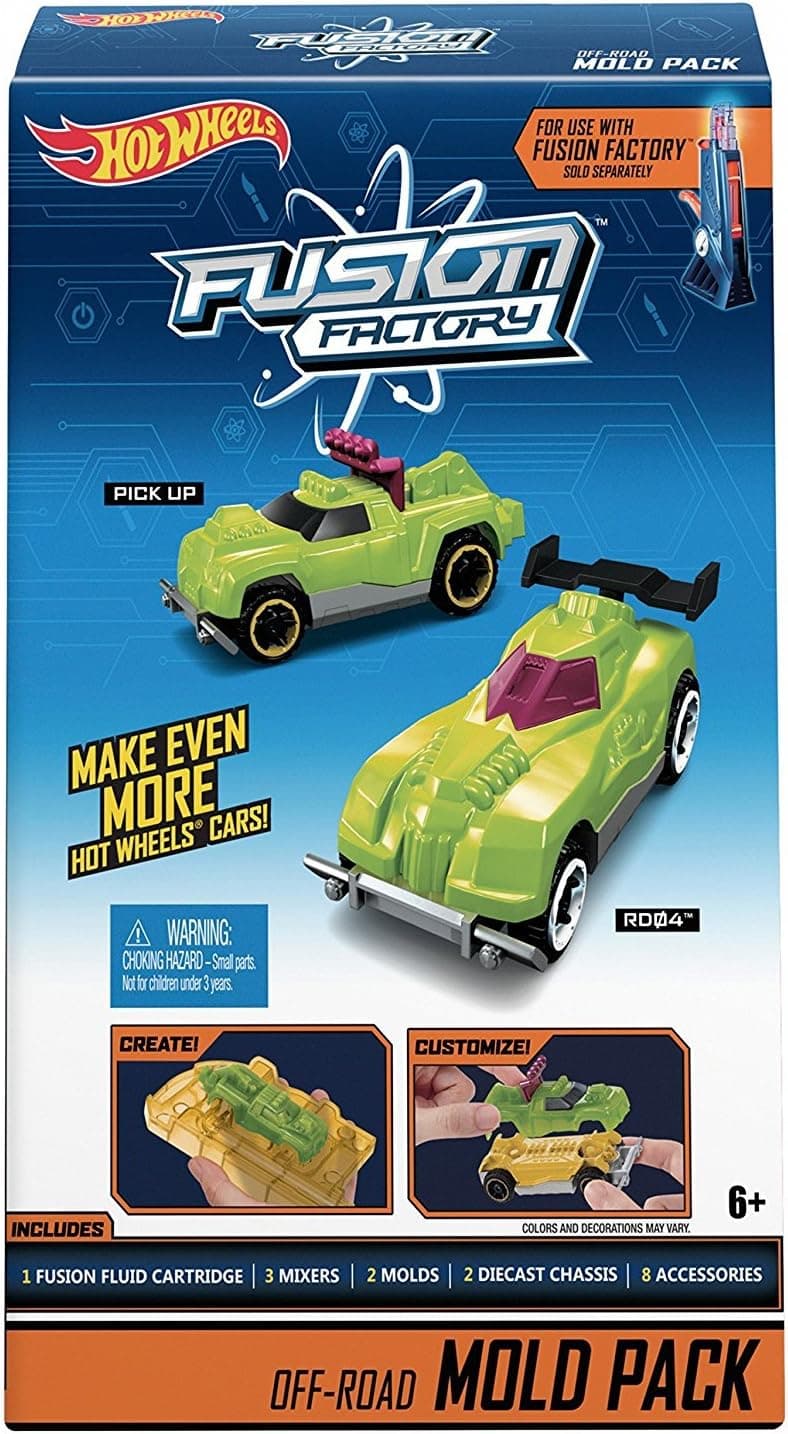 Hot Wheels Car Maker 2.0 Mold Pack, 2