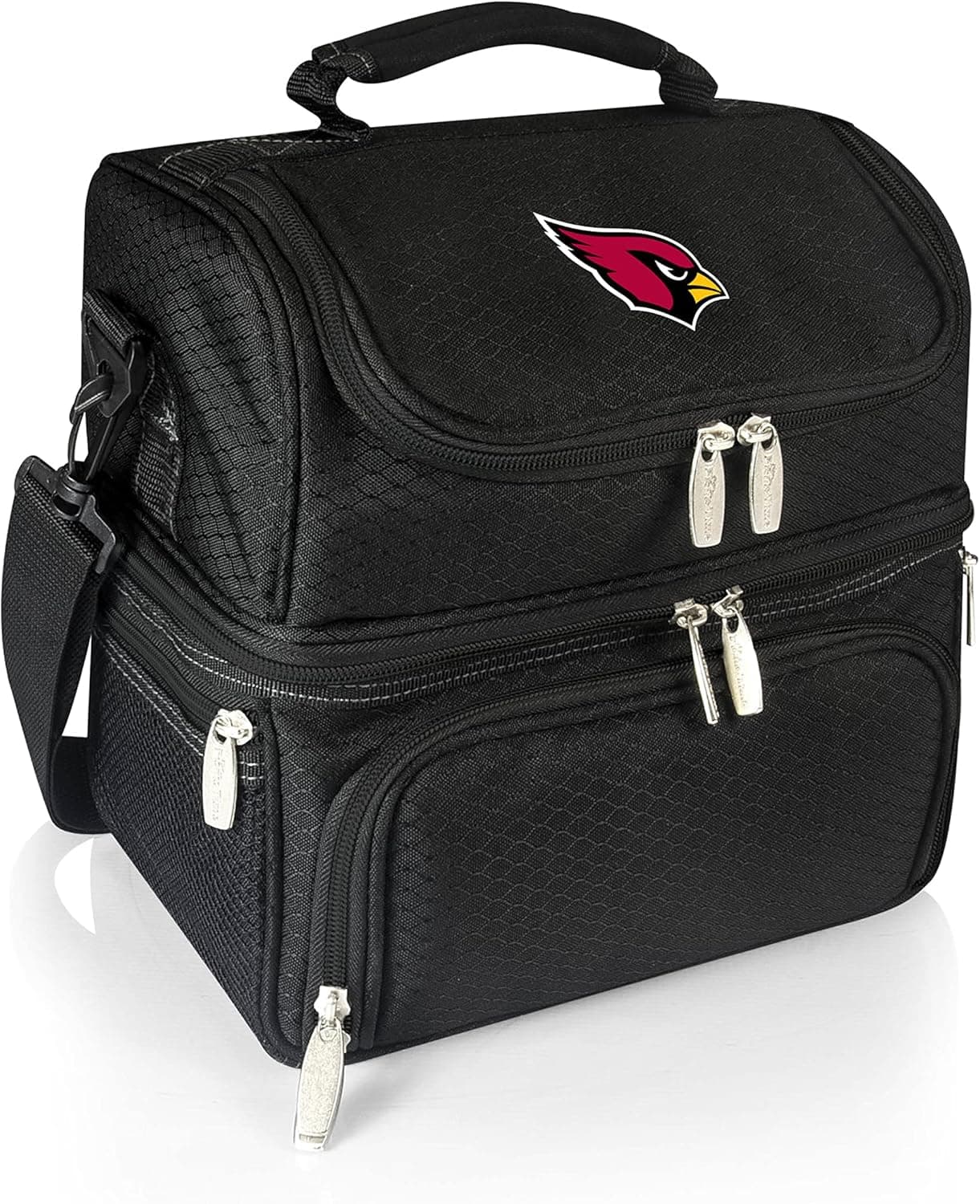 PICNIC TIME Black Arizona Cardinals Pranzo Lunch Tote