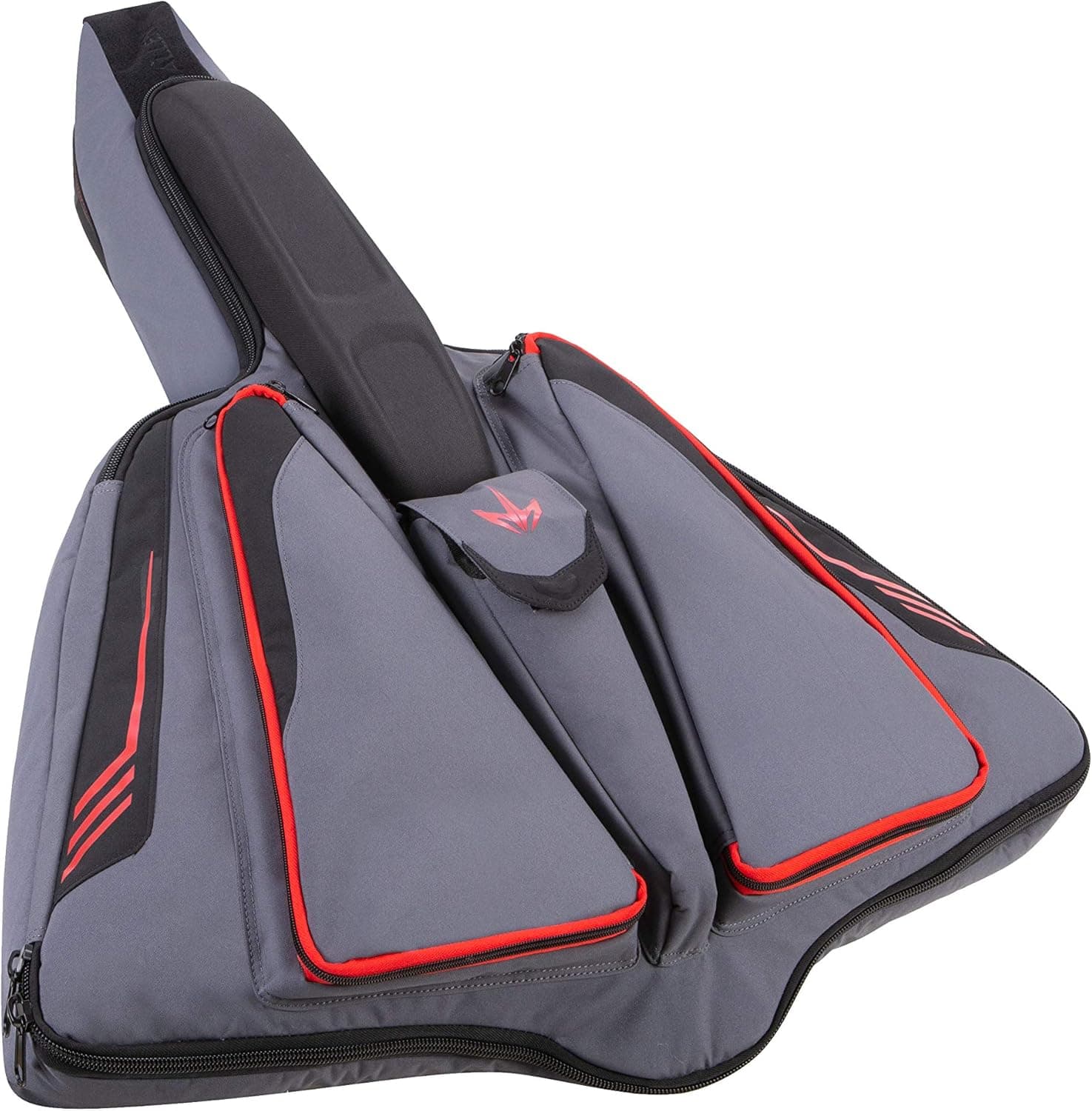 Allen Company Hornet R1 Edge Reverse Limb Crossbow Case, 28 inches - Gray/Red, One Size