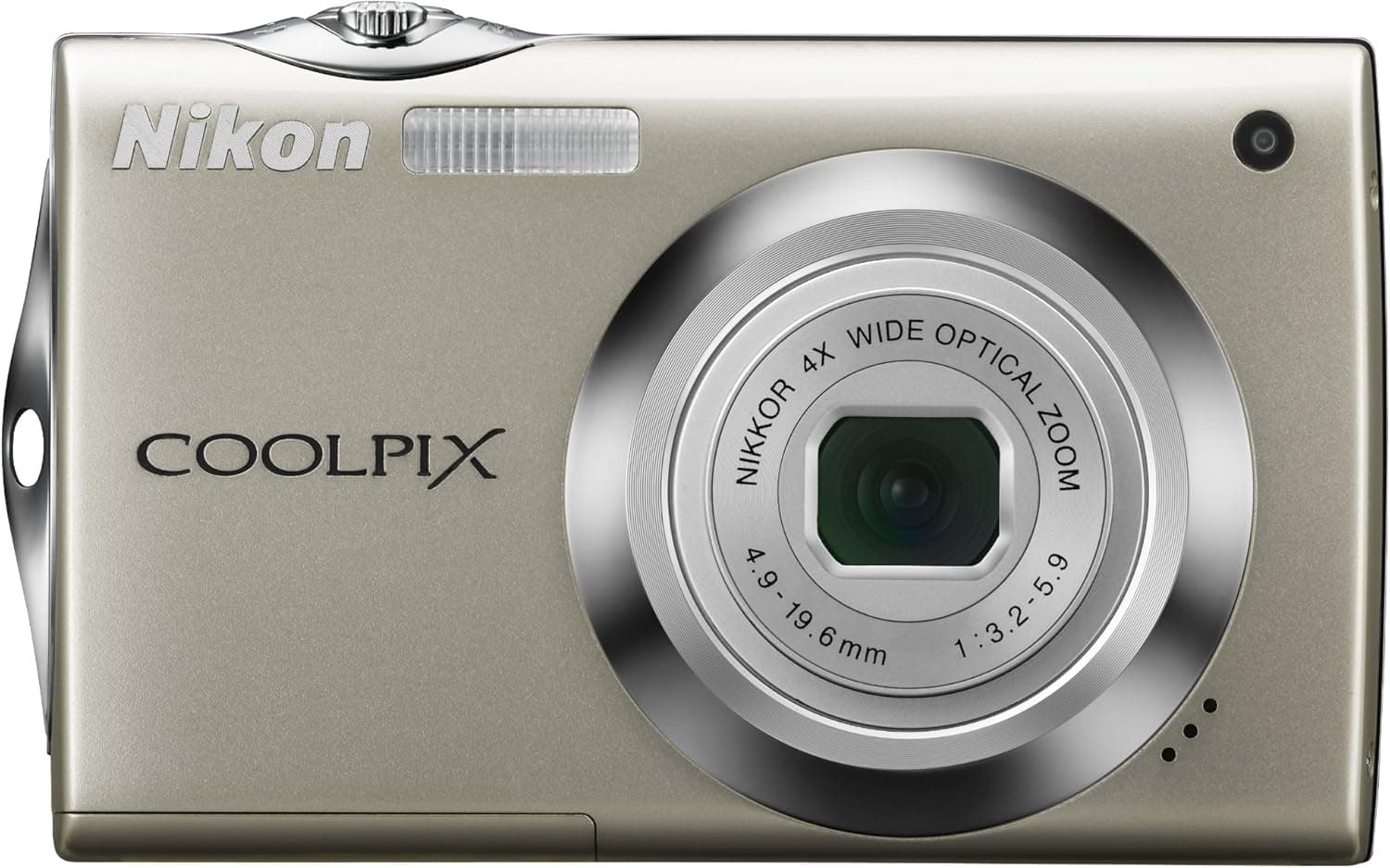 Nikon Coolpix S4000 12 MP Digital Camera with 4x Optical Vibration Reduction (VR) Zoom and 3.0-Inch Touch-Panel LCD (Silver)