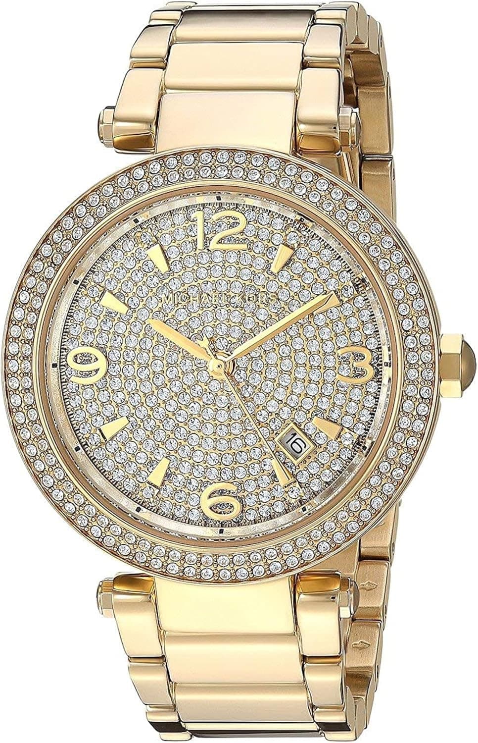 Michael Kors Women's Parker Gold Tone Stainless Steel Watch MK6510