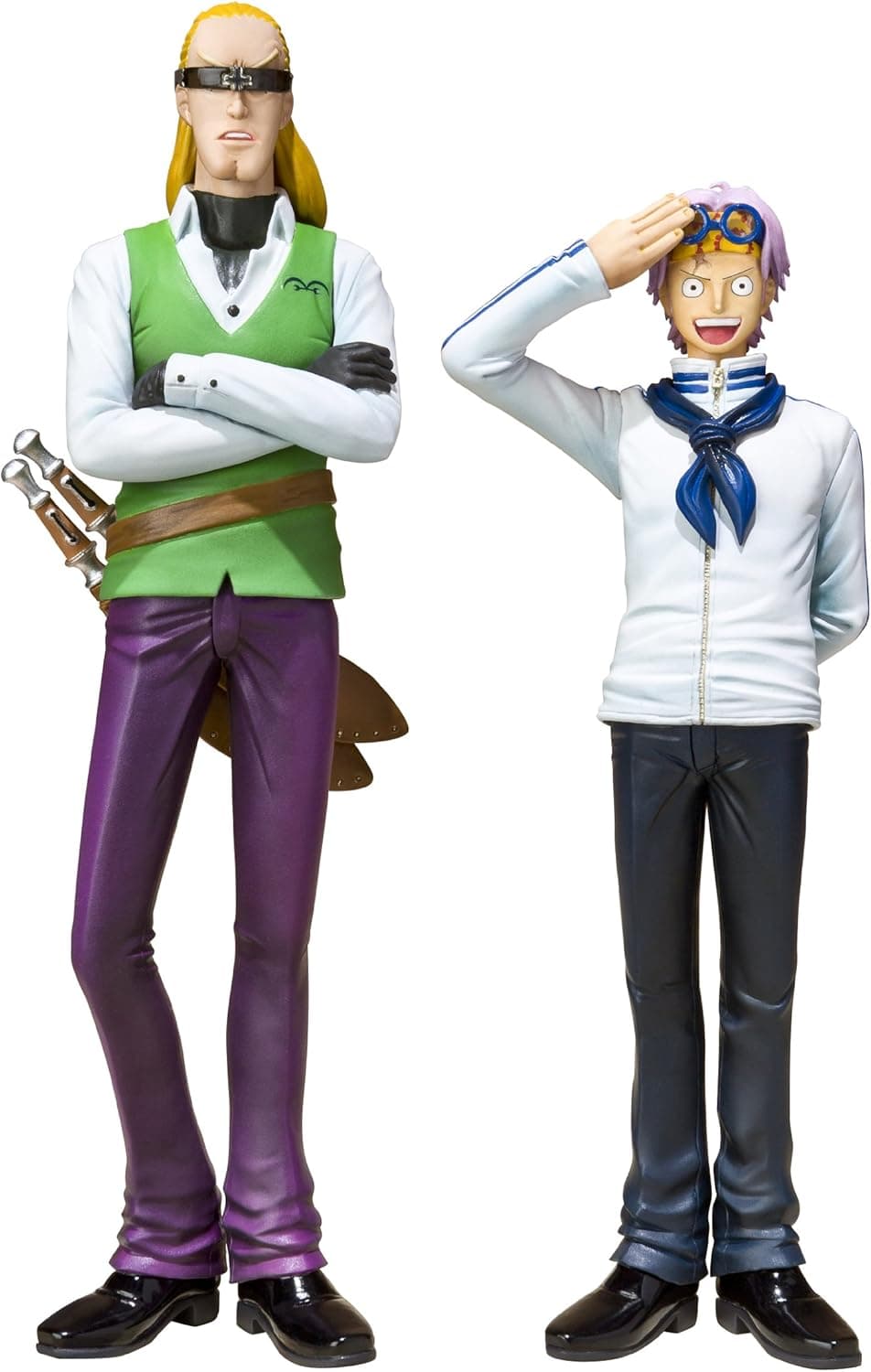 Bandai Figuarts Zero Coby & Helmeppo (PVC Figure) One Piece Aprox 5"