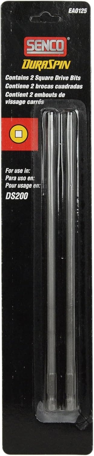 Senco EA0125 #2 Square Drive Bits 2 Pk. - Duraspin Screw Fastening System