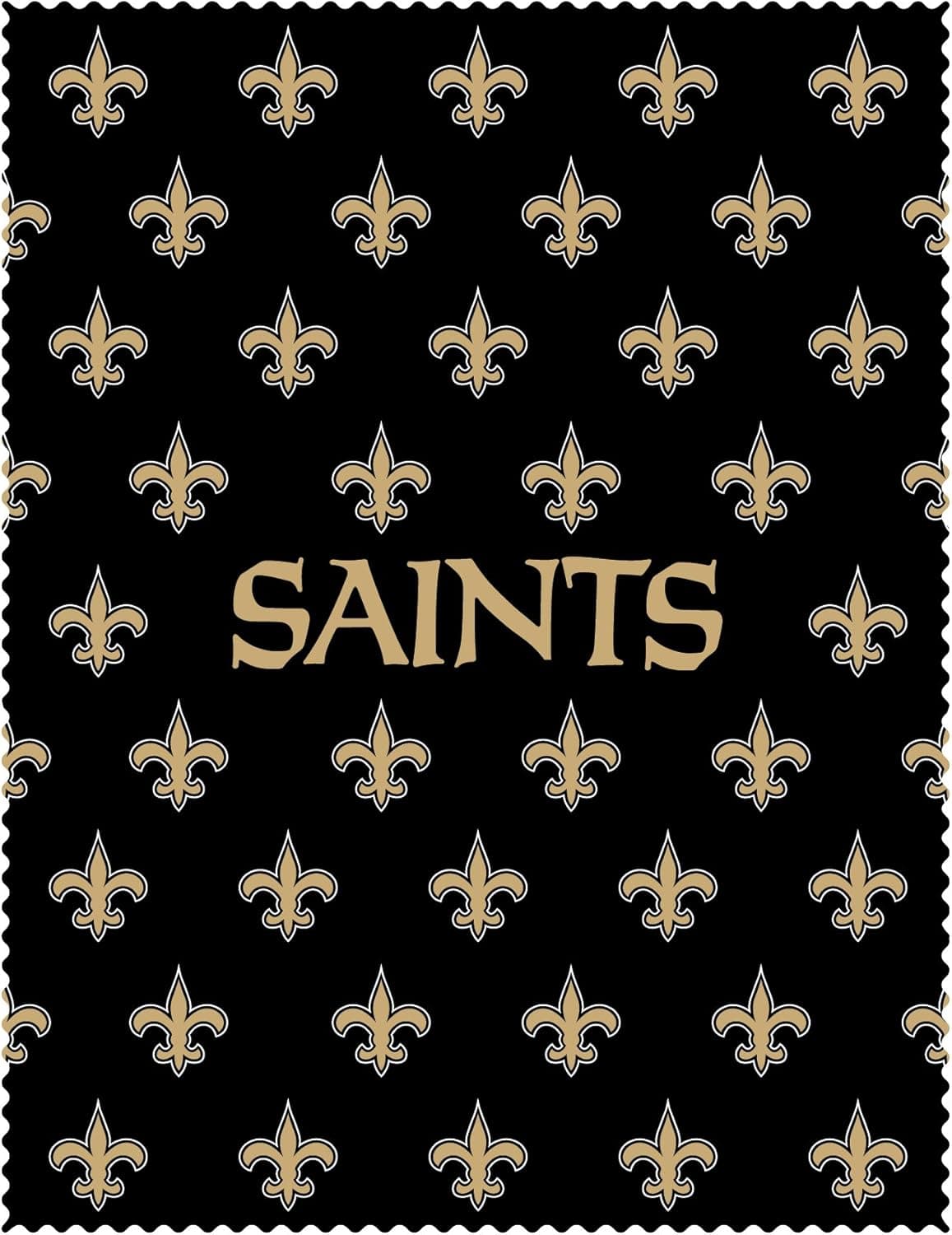 NFL New Orleans Saints iPad Microfiber Cleaning Cloth
