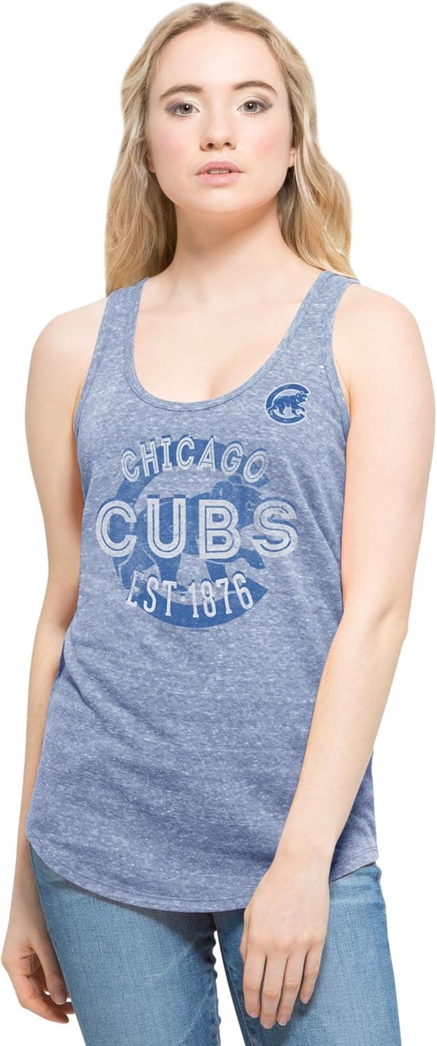 '47 MLB Chicago Cubs Women's Splash Tank Top