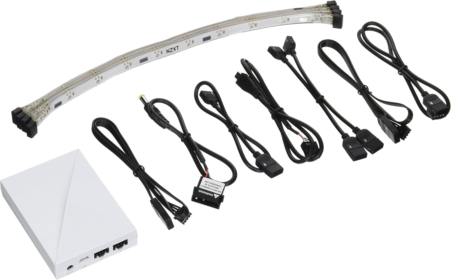 NZXT Hue+ Advanced PC Lighting - White (AC-HuePS-W1)
