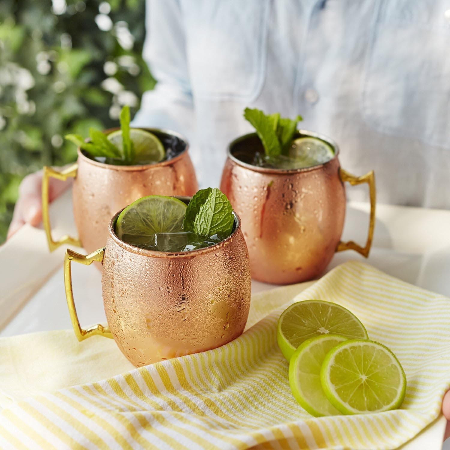 Moscow Mule Mug, 16-ounce, Solid Pure 100 % Copper- Set of 4