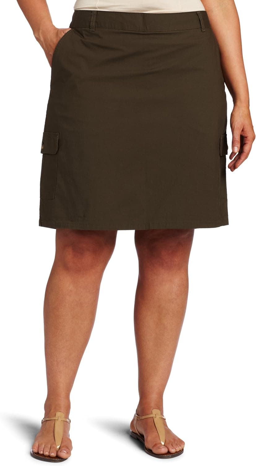 Dockers Women's Plus Cargo Skooter Skirt