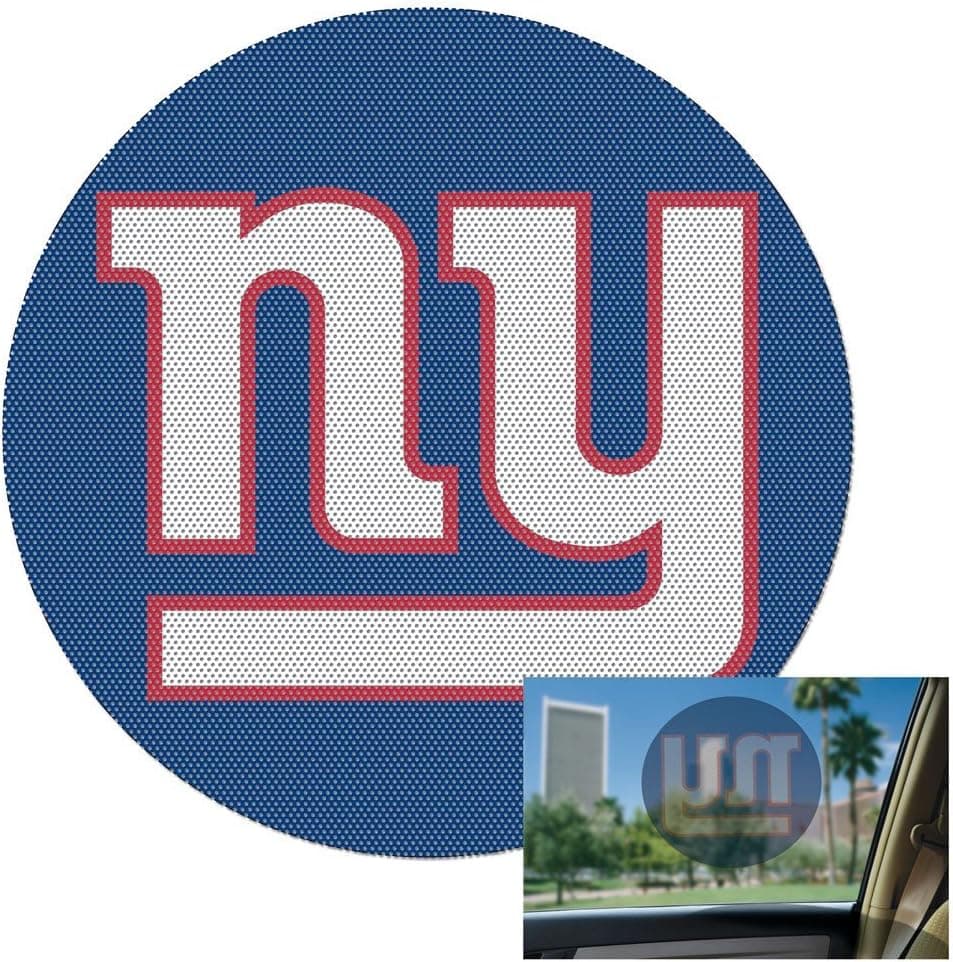 WinCraft NFL Perforated Vinyl Decal