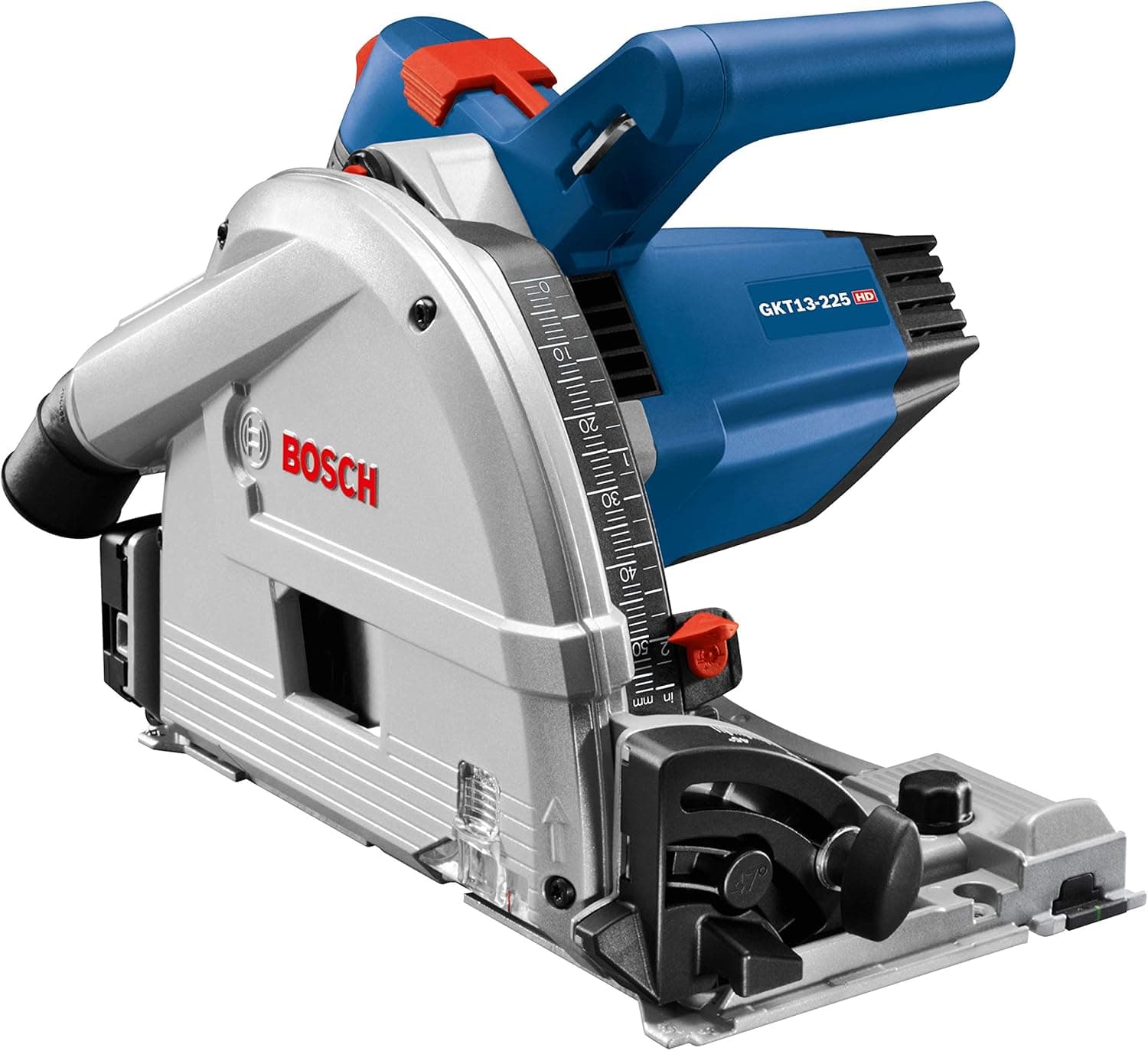 BOSCH Tools Track Saw - GKT13-225L 6-1/2 In. Precison Saw with Plunge Action & Carrying Case