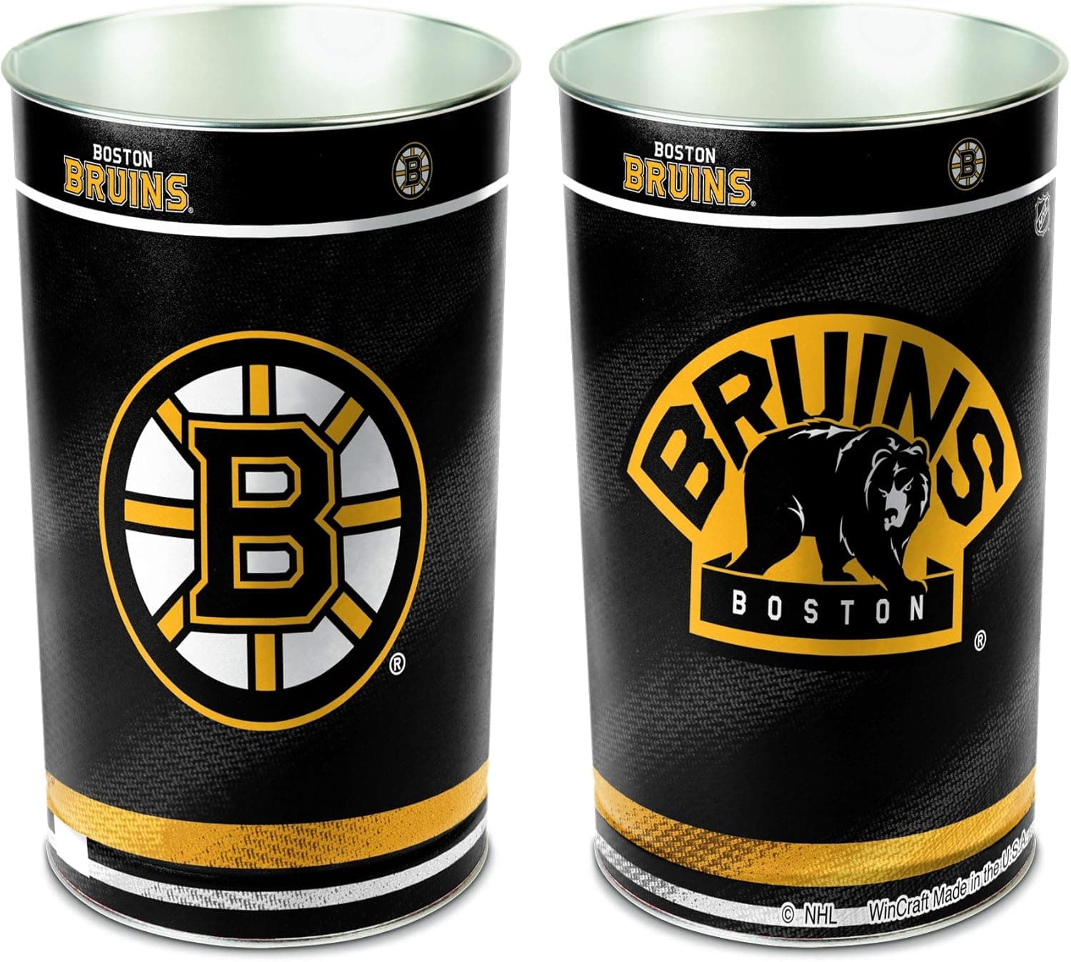NHL Team Effort Wastebasket