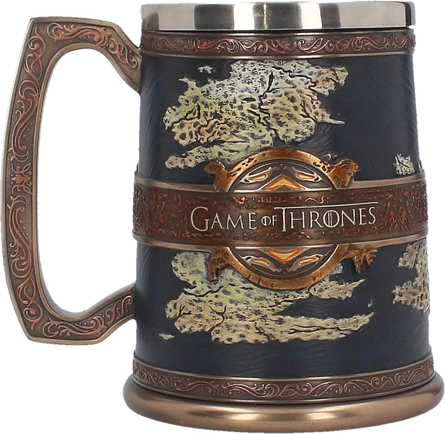 Nemesis Now The Seven Kingdoms Tankard Game of Thrones Mug 23cm Blue
