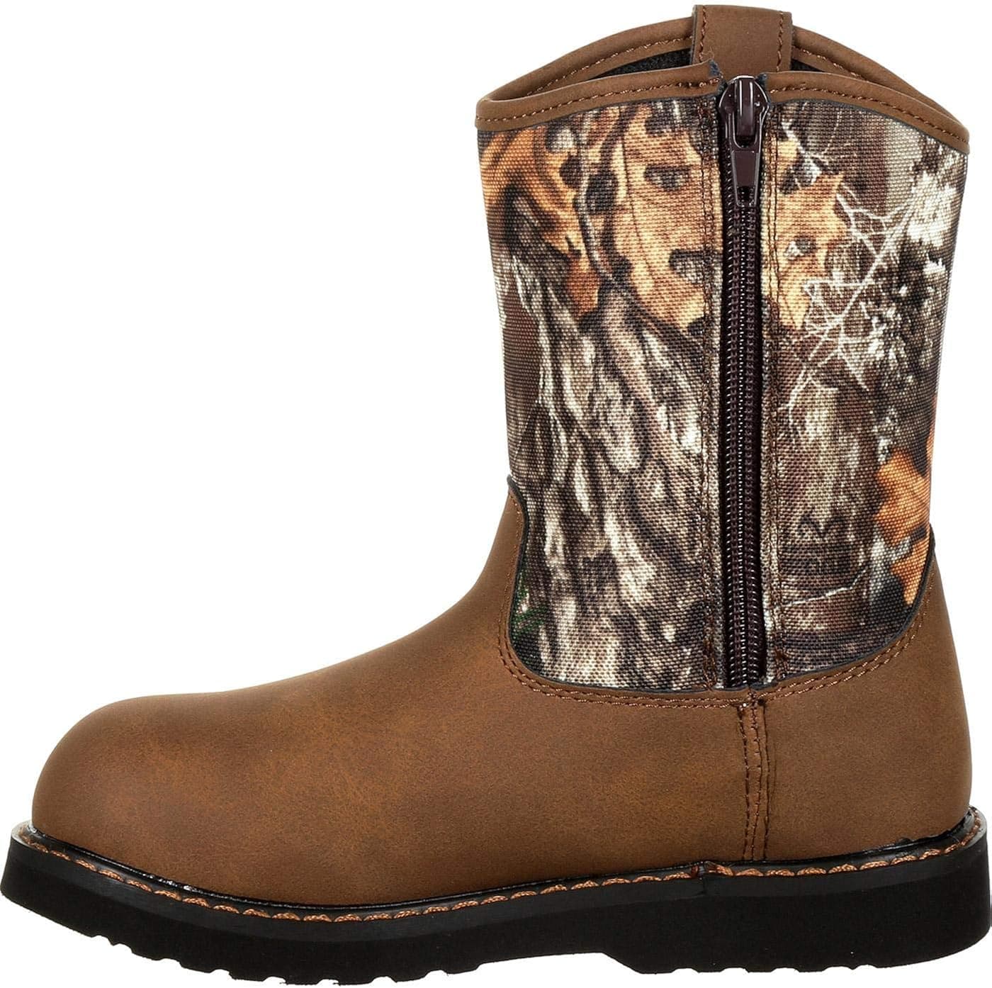 Rocky Unisex-Child Lil' Roper Western Boot