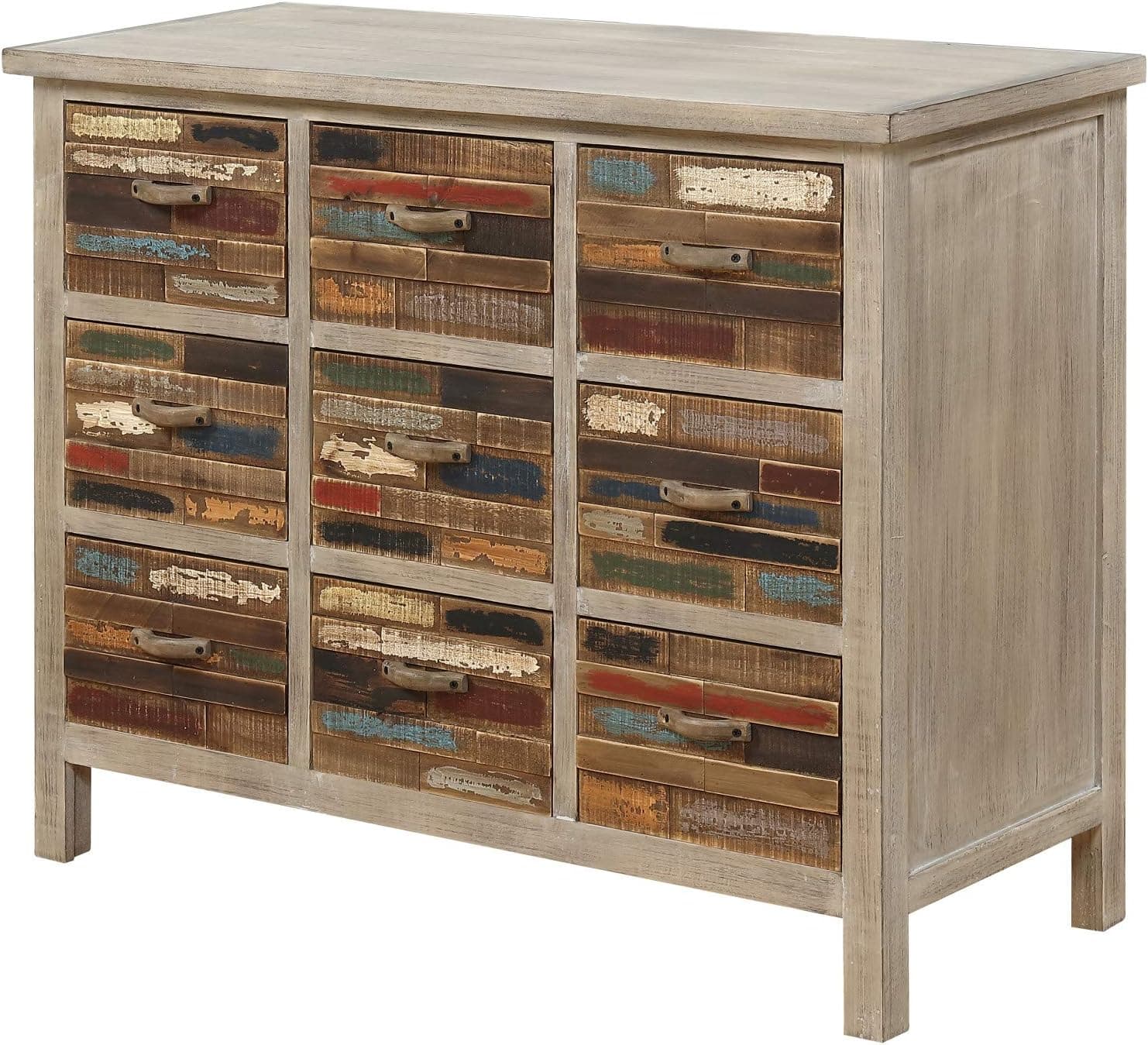 Artum Hill Felix Accent Cabinet in Artist Palette with Hardworking Storage And Organization