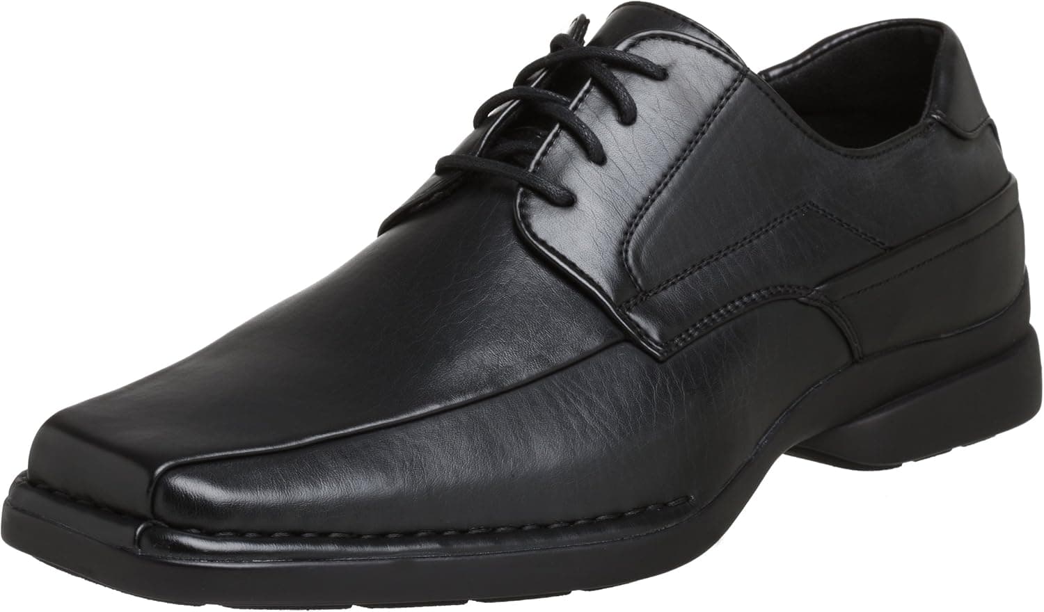 Kenneth Cole Unlisted Men's Fist First Bicycle Toe Oxford,Black,12 M US