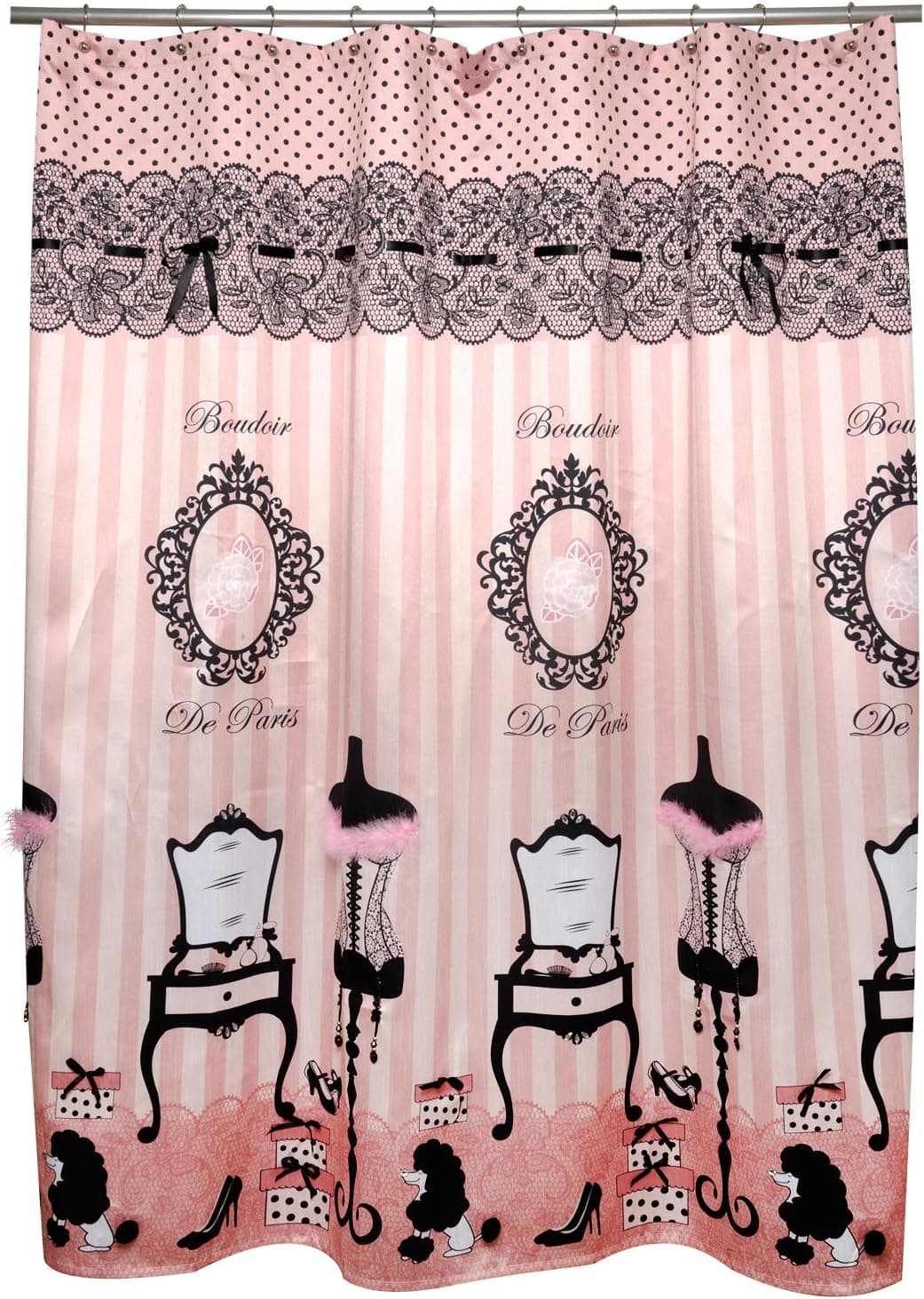 Famous Home Fashions Boudoir Lounge Shower Curtain