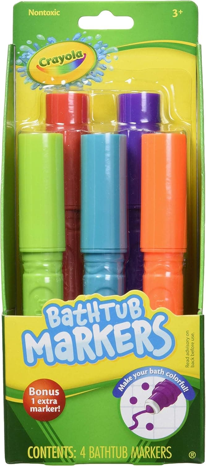 Crayola Bathtub Markers, Assorted Colors 5 each