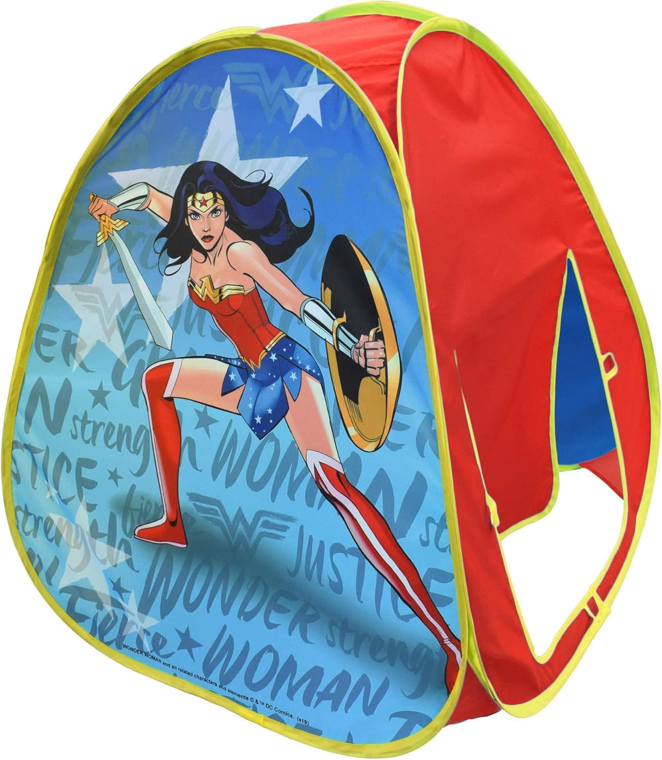 Wonder Woman Pop Up Play Tent – Indoor Playhouse for Kids | DC Gift for Boys and Girls – Sunny Days Entertainment