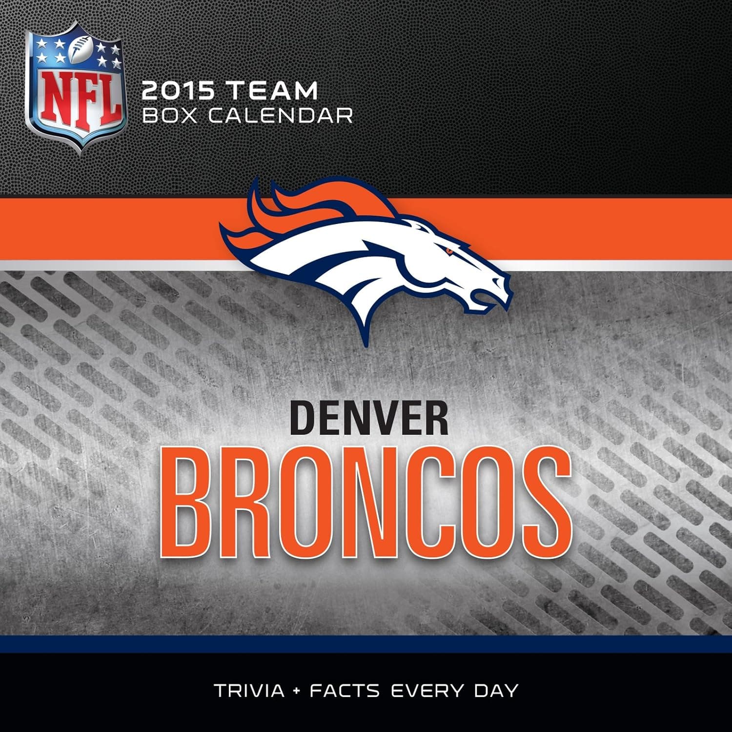 Turner Perfect Timing 2015 Denver Broncos Box Calendar (8051332)