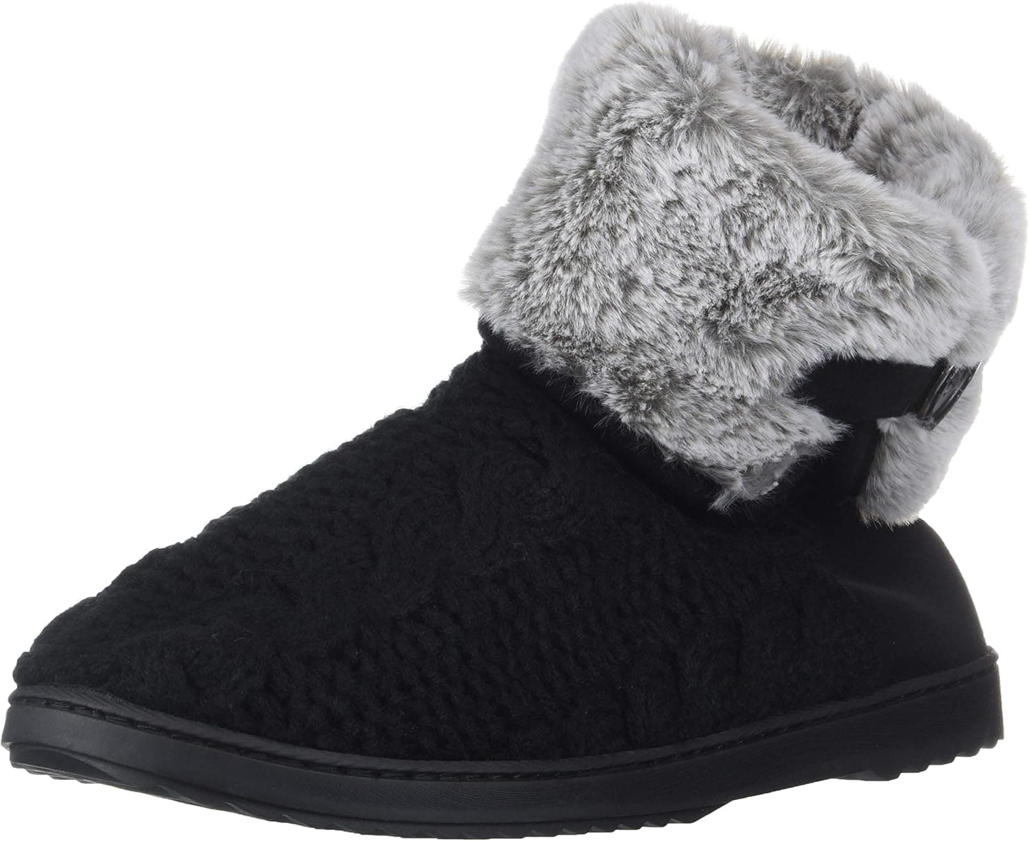 Dearfoams Women's Cable Knit Boot