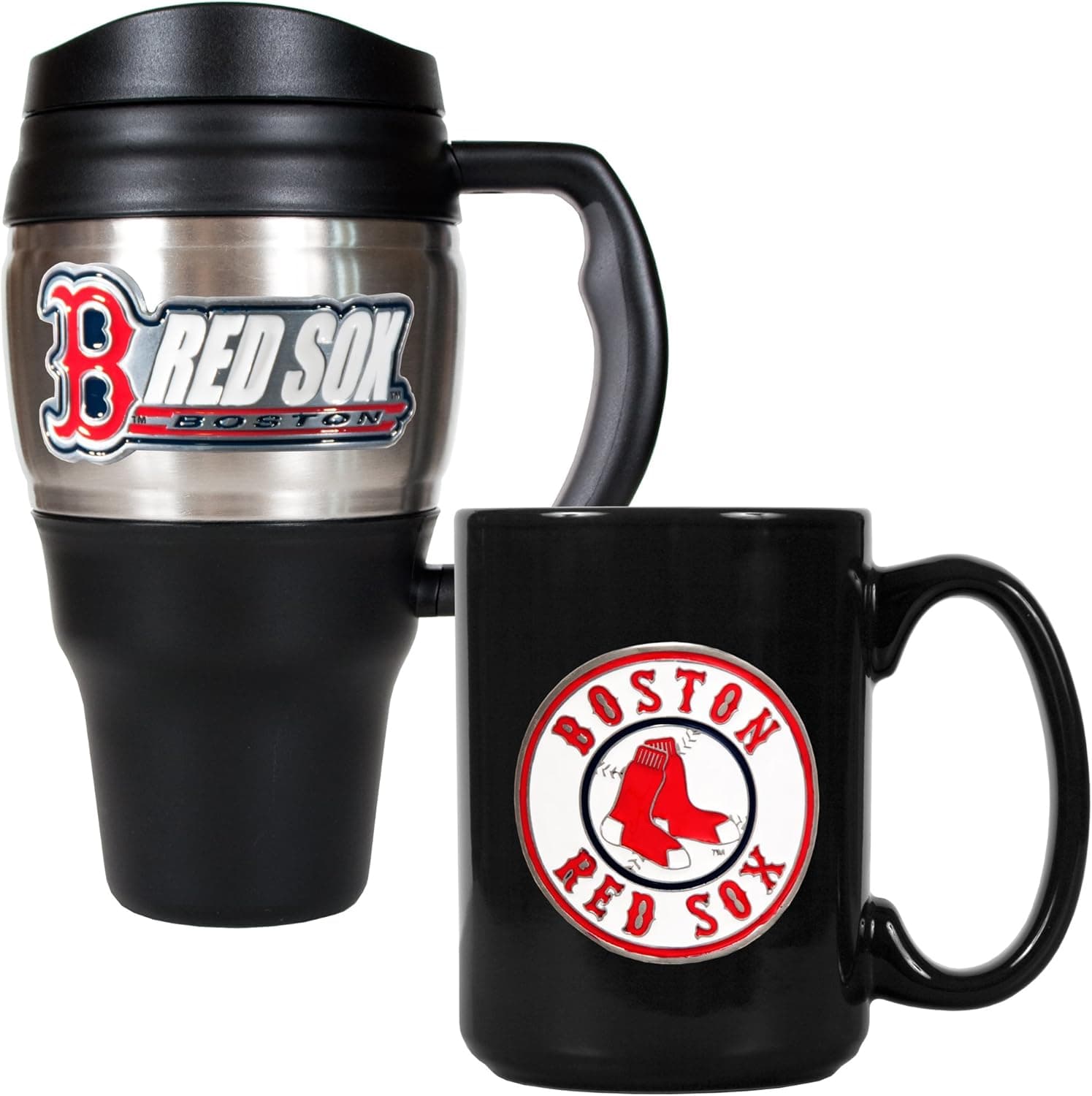 Great American Products MLB 20 oz Travel Mug and 15 oz Ceramic Mug Set