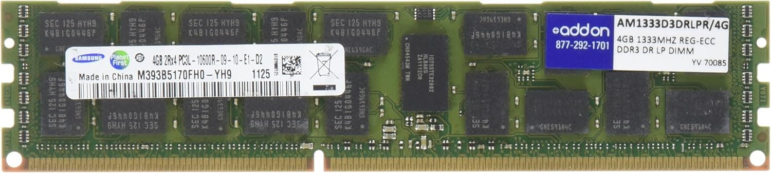 Addon-Memory 4 GB DDR3 1333 (PC3 10600) RAM AM1333D3DRLPR/4G