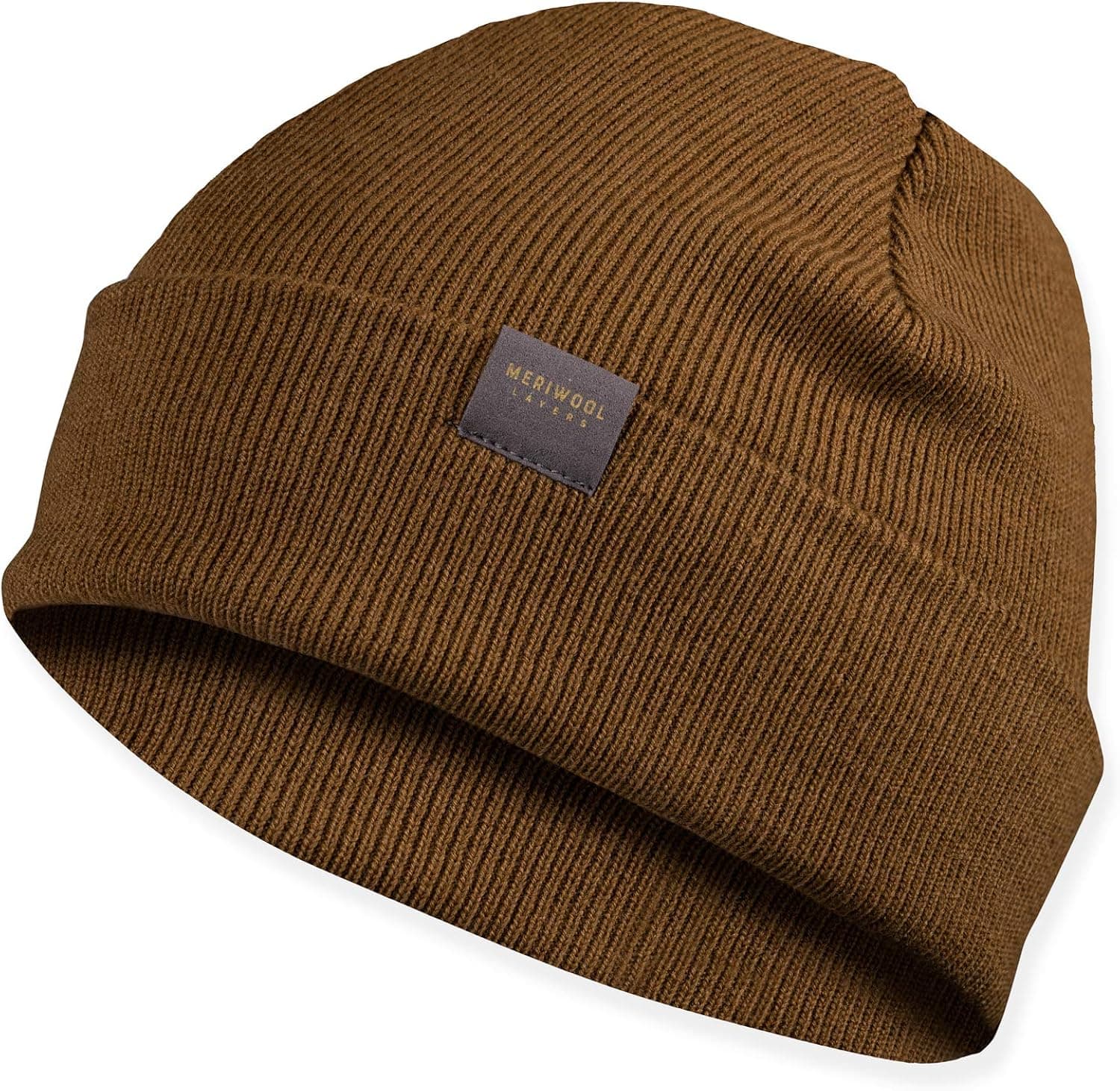 MERIWOOL Kids’ Beanie - Merino Wool Ribbed Knit Winter Hat for Boys and Girls