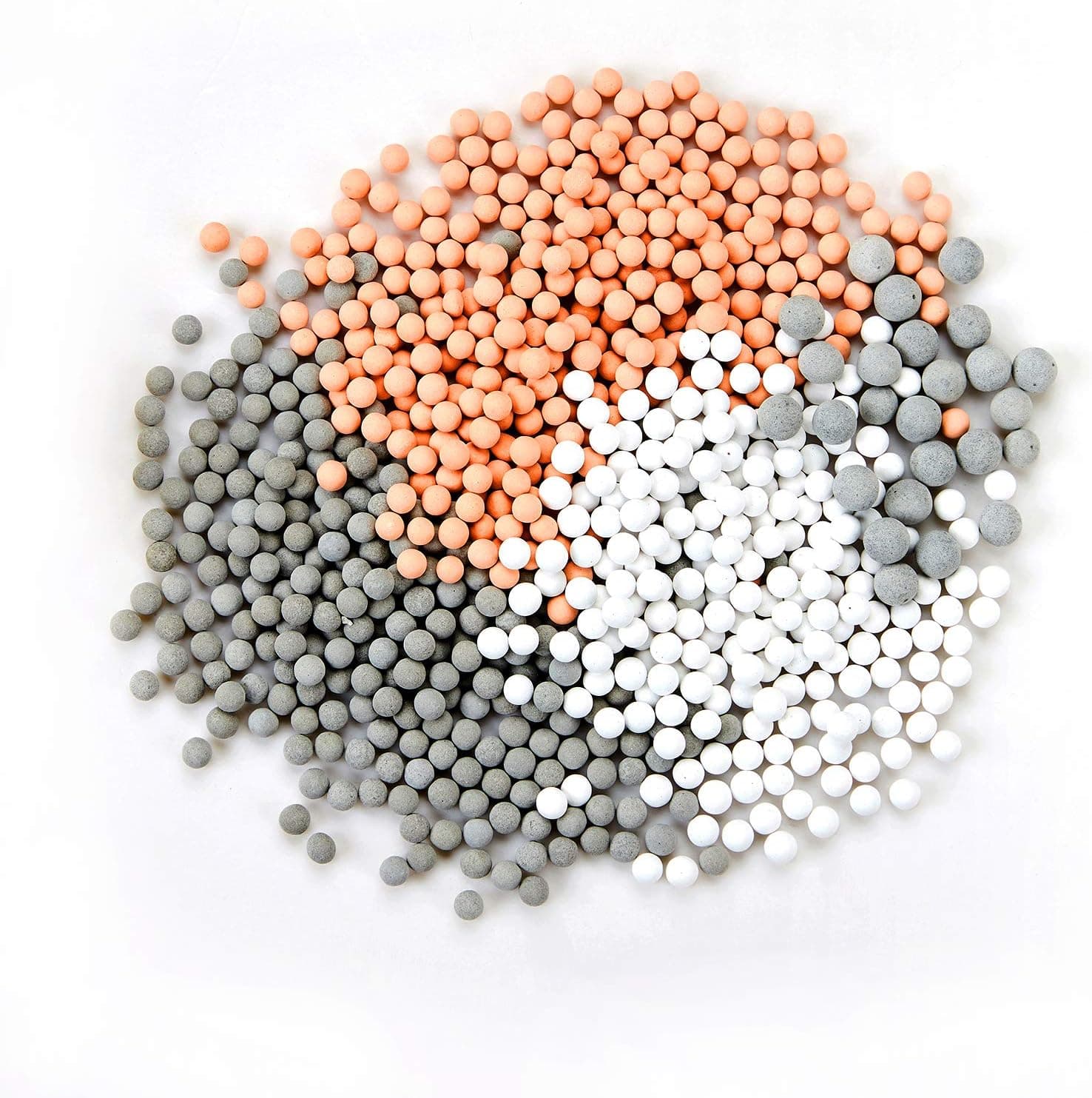 Kairey Filtration Stone Bead Balls for Filter Shower Head-Replacement Stone Beads for Ionic Shower Head
