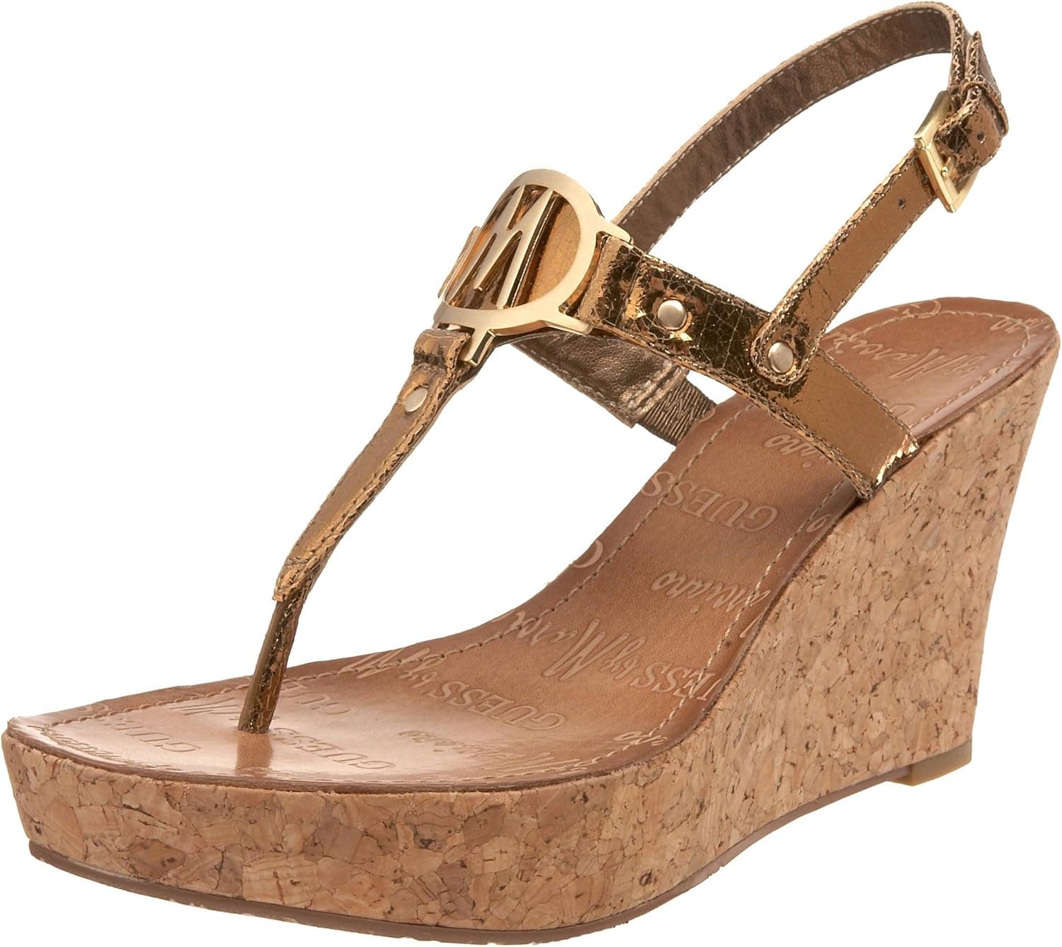 GUESS by Marciano Women's Olino 2 Wedge Sandal