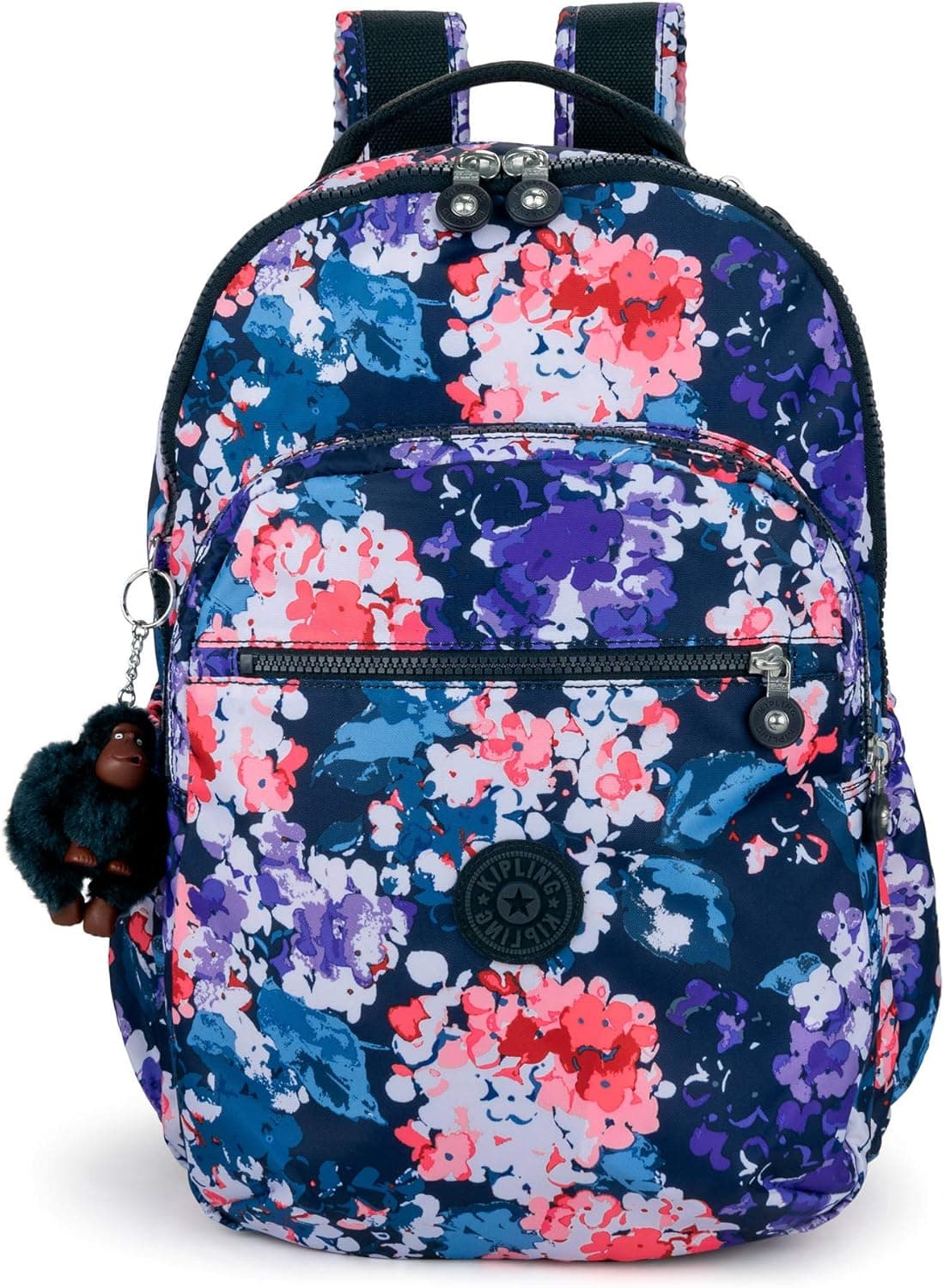 Kipling Seoul Go Large Printed Laptop 15" Backpack One Size Blushing Blooms